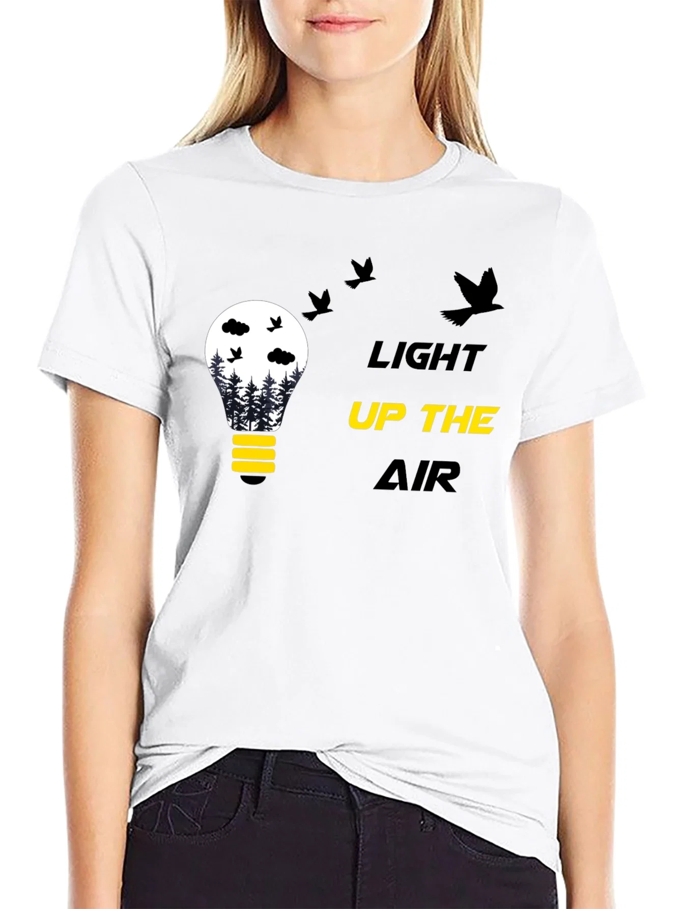 Rebbecca Light Up The Air Graphic Tee