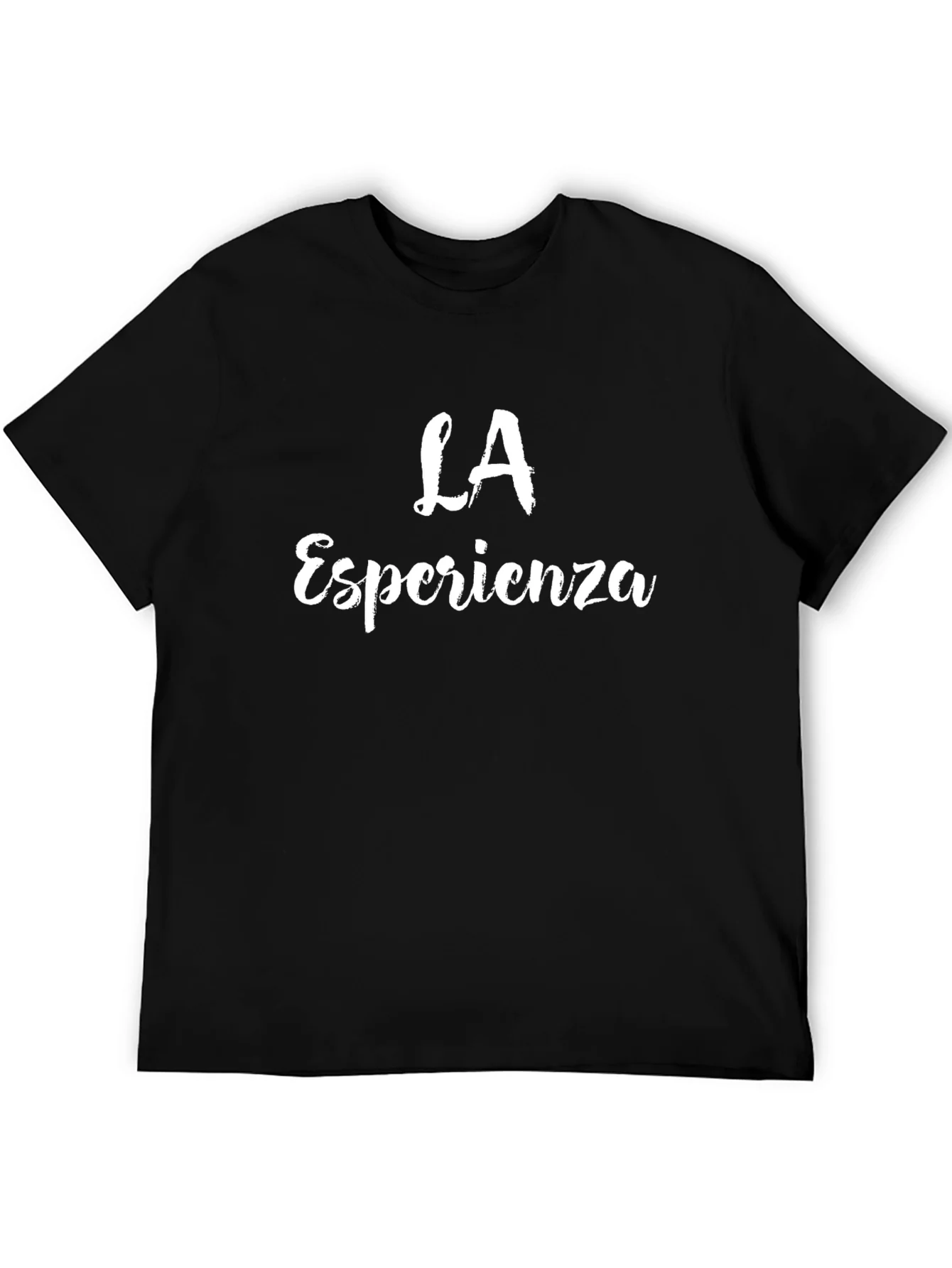 Rebbecca LA Esperienza Graphic Tee - Black Cotton T-Shirt
