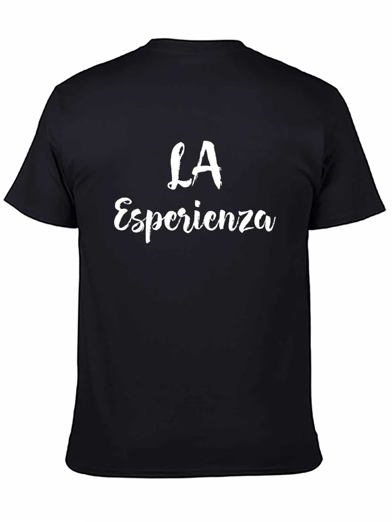 Rebbecca LA Esperienza Graphic Tee - Black Cotton T-Shirt