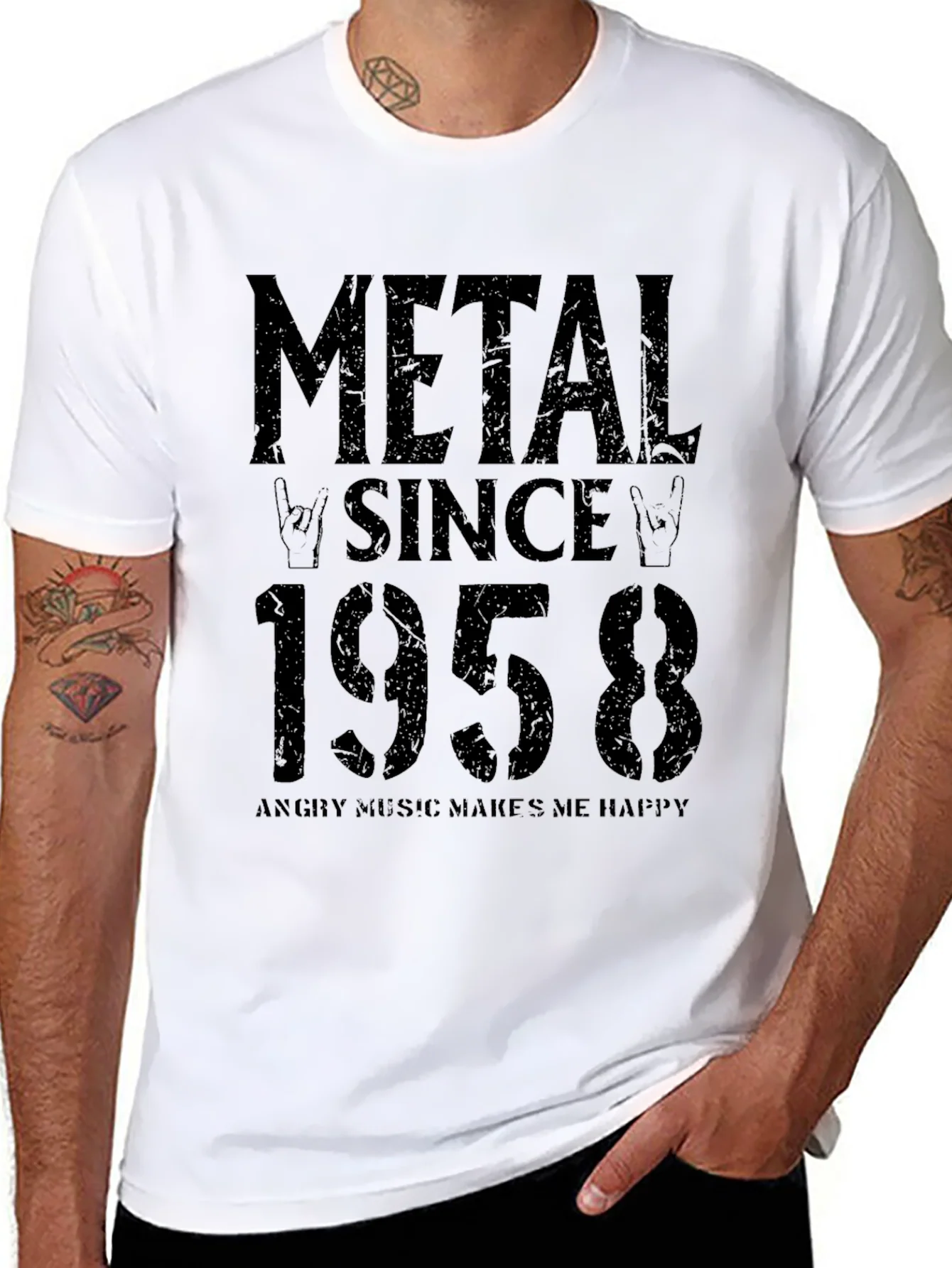 Rebbecca Metal Since 1958 Black T-Shirt