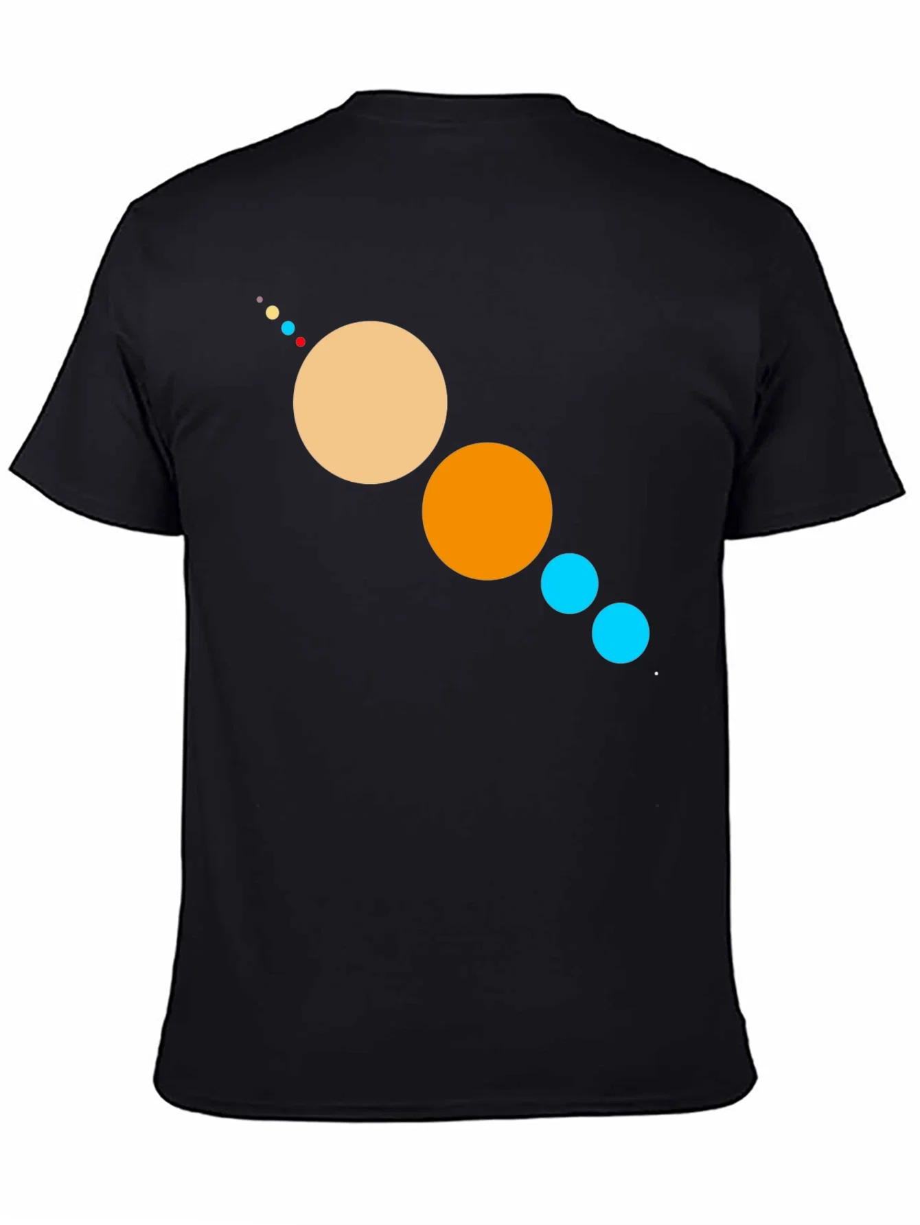 Rebbecca Planetary System Graphic Black T-Shirt