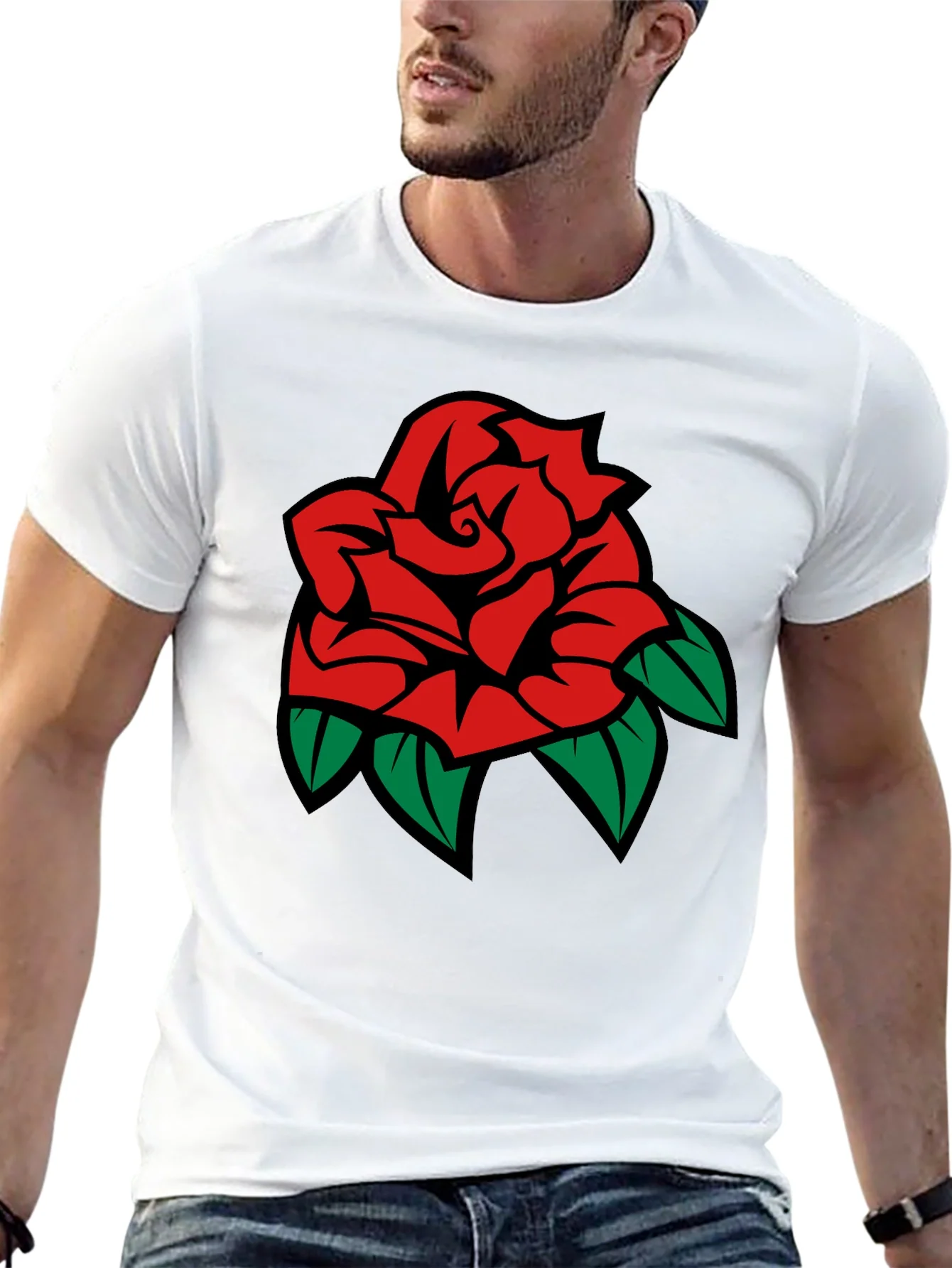 Rebbecca Black T-Shirt with Rose Graphic