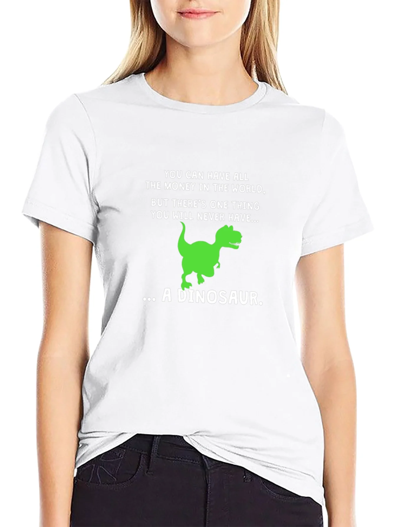 Rebbecca Dinosaur Graphic Tee - Humorous T-Rex T-Shirt