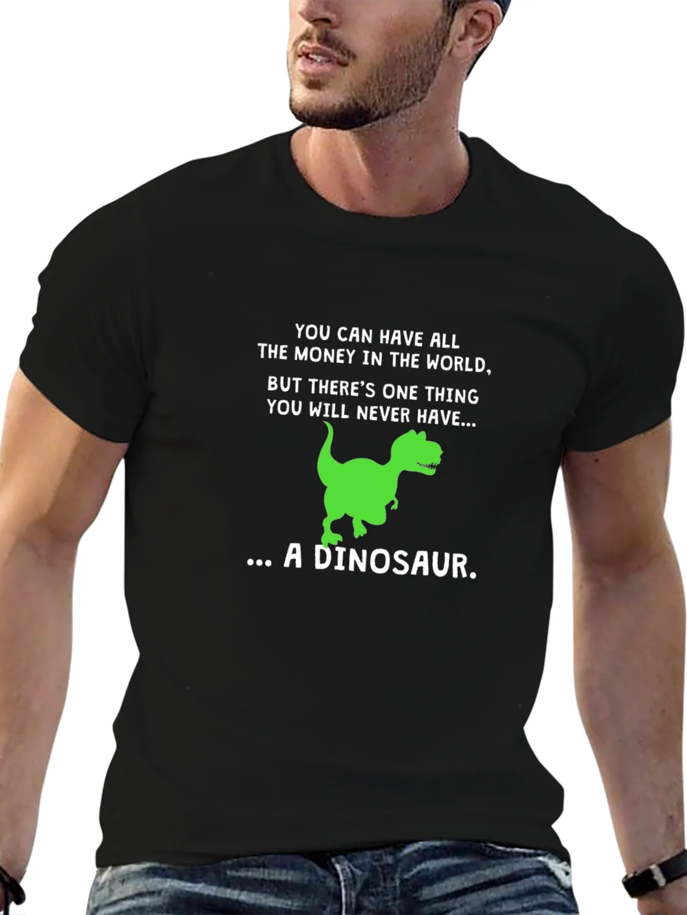 Rebbecca Dinosaur Graphic Tee - Humorous T-Rex T-Shirt