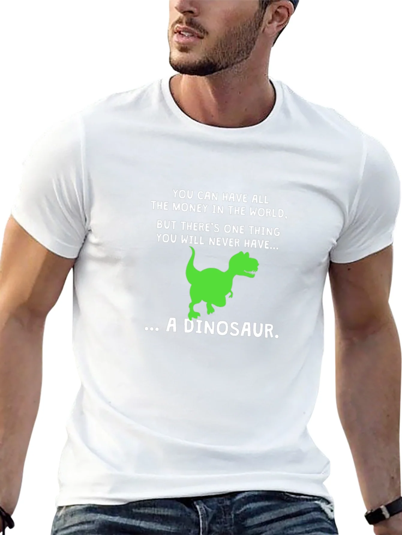 Rebbecca Dinosaur Graphic Tee - Humorous T-Rex T-Shirt