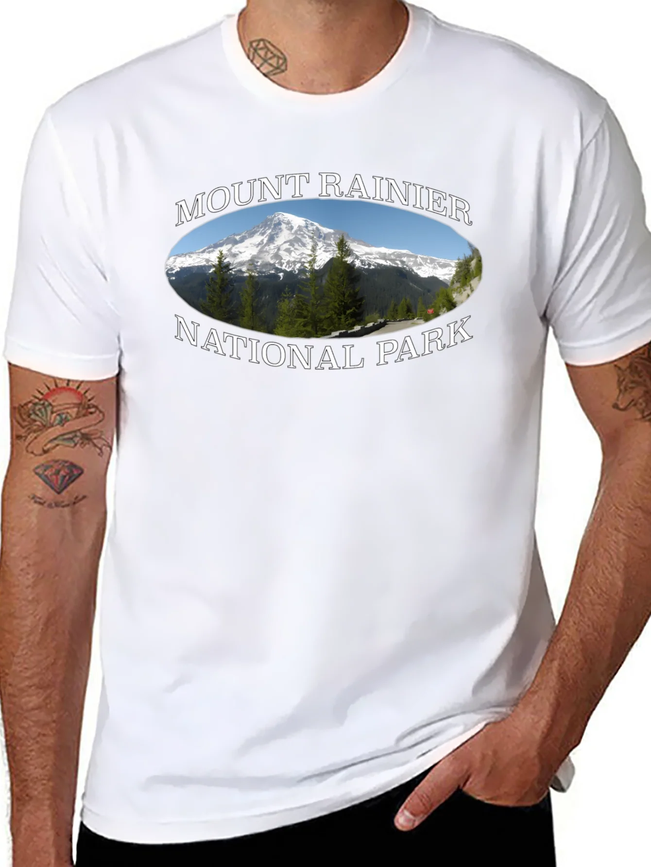 Rebbecca Mount Rainier National Park Graphic Tee
