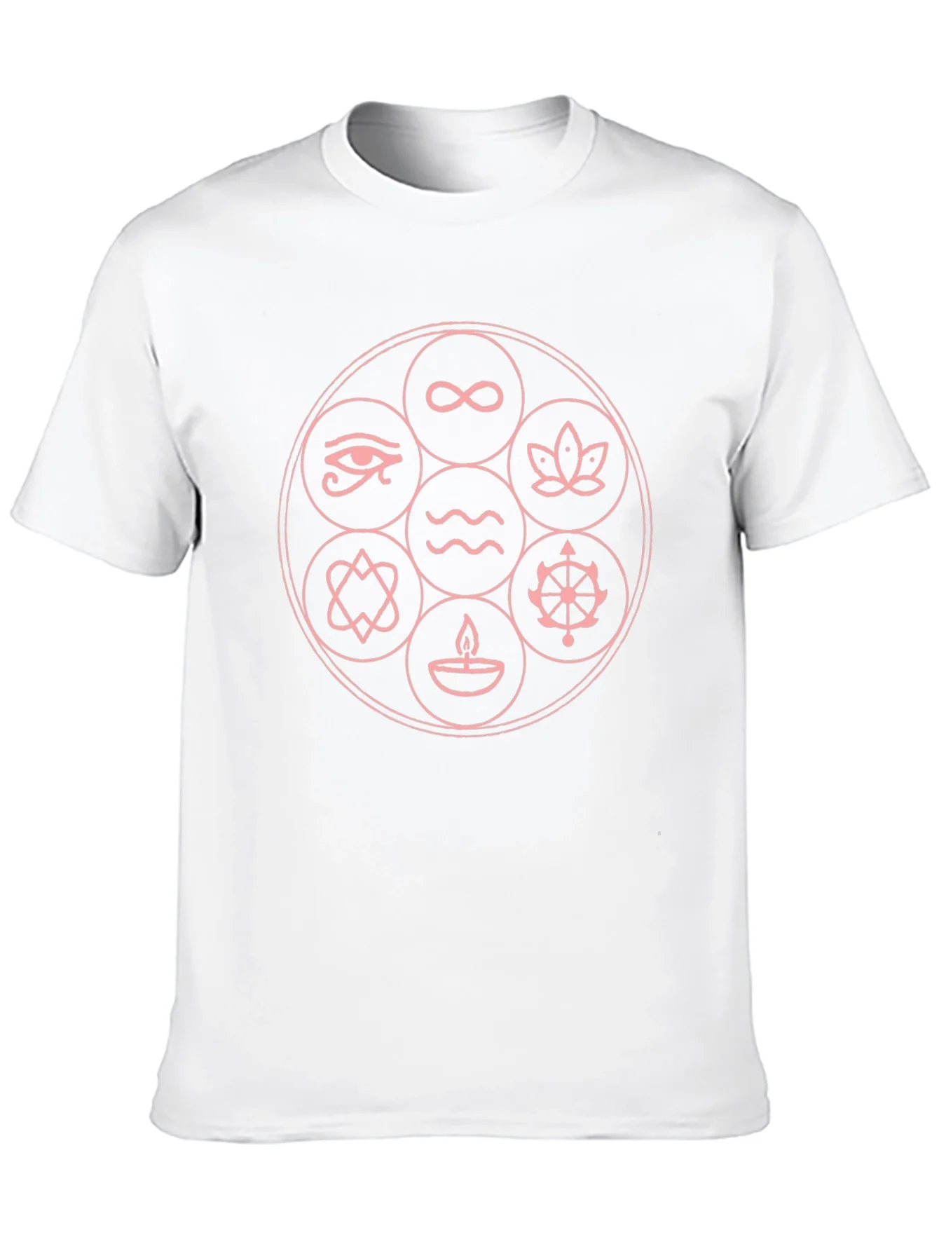 Rebbecca Symbol Circle Graphic Black T-Shirt