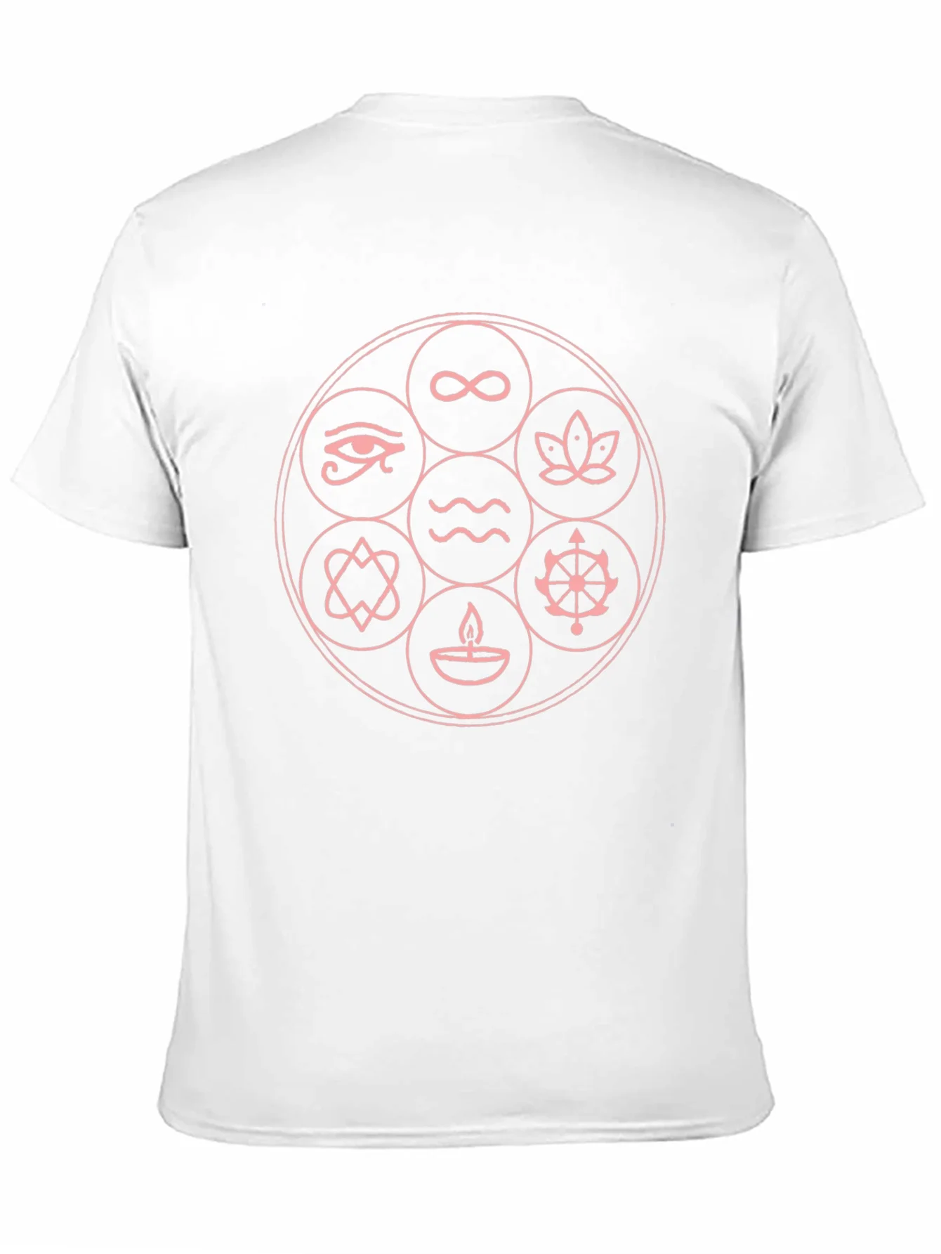 Rebbecca Symbol Circle Graphic Black T-Shirt