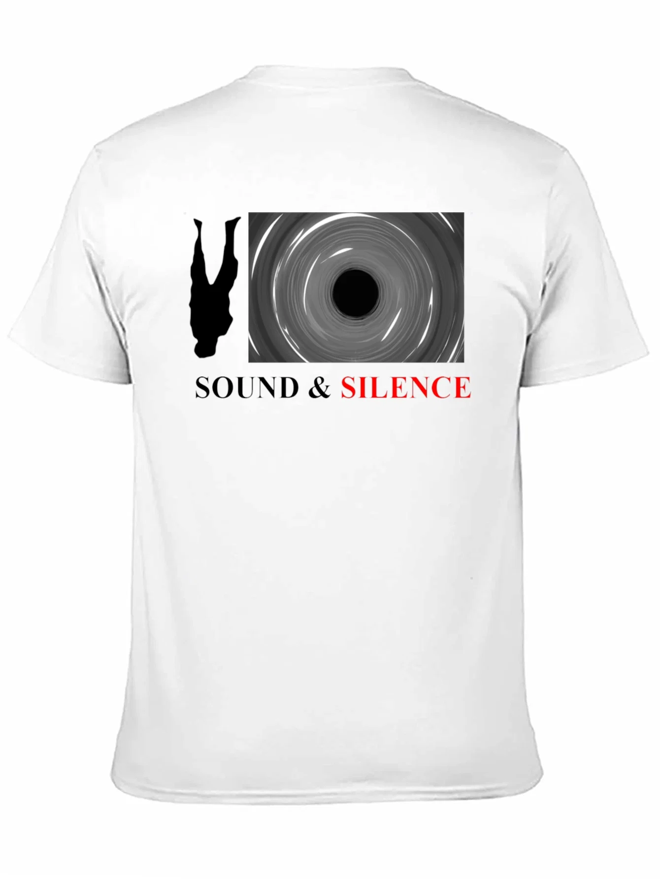 Rebbecca Sound & Silence Graphic Tee - Black