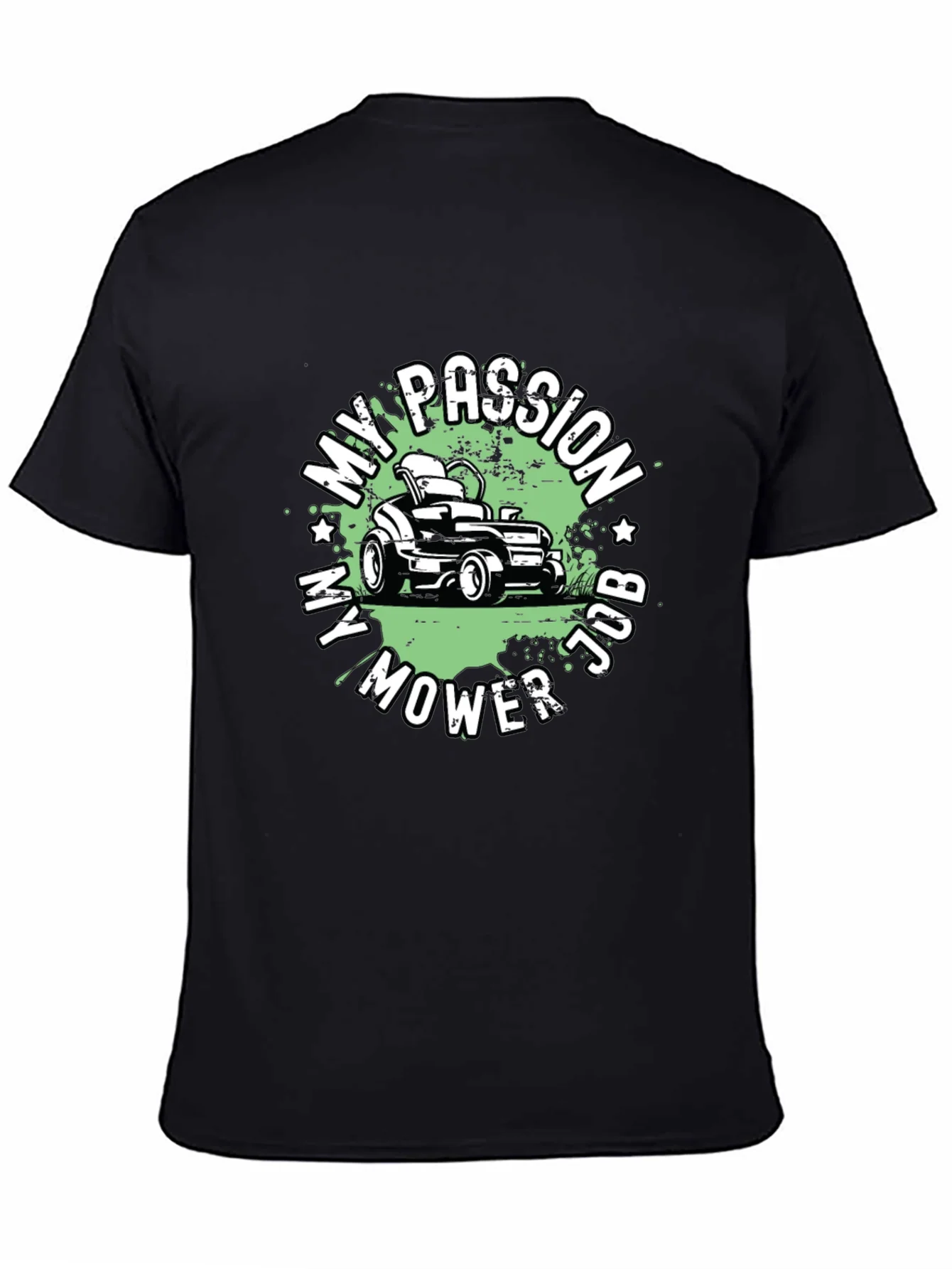 Camiseta Negra Mi Pasi¨®n Mi Cortac¨¦sped