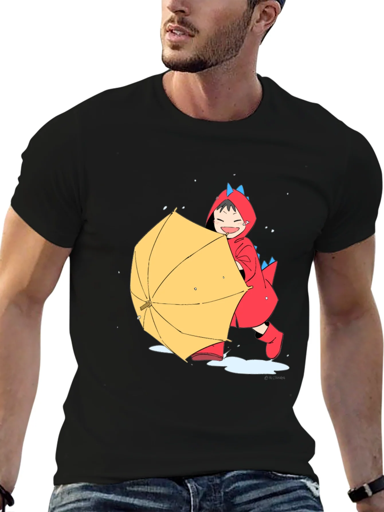 Rebbecca Dino Rain Fun T-Shirt