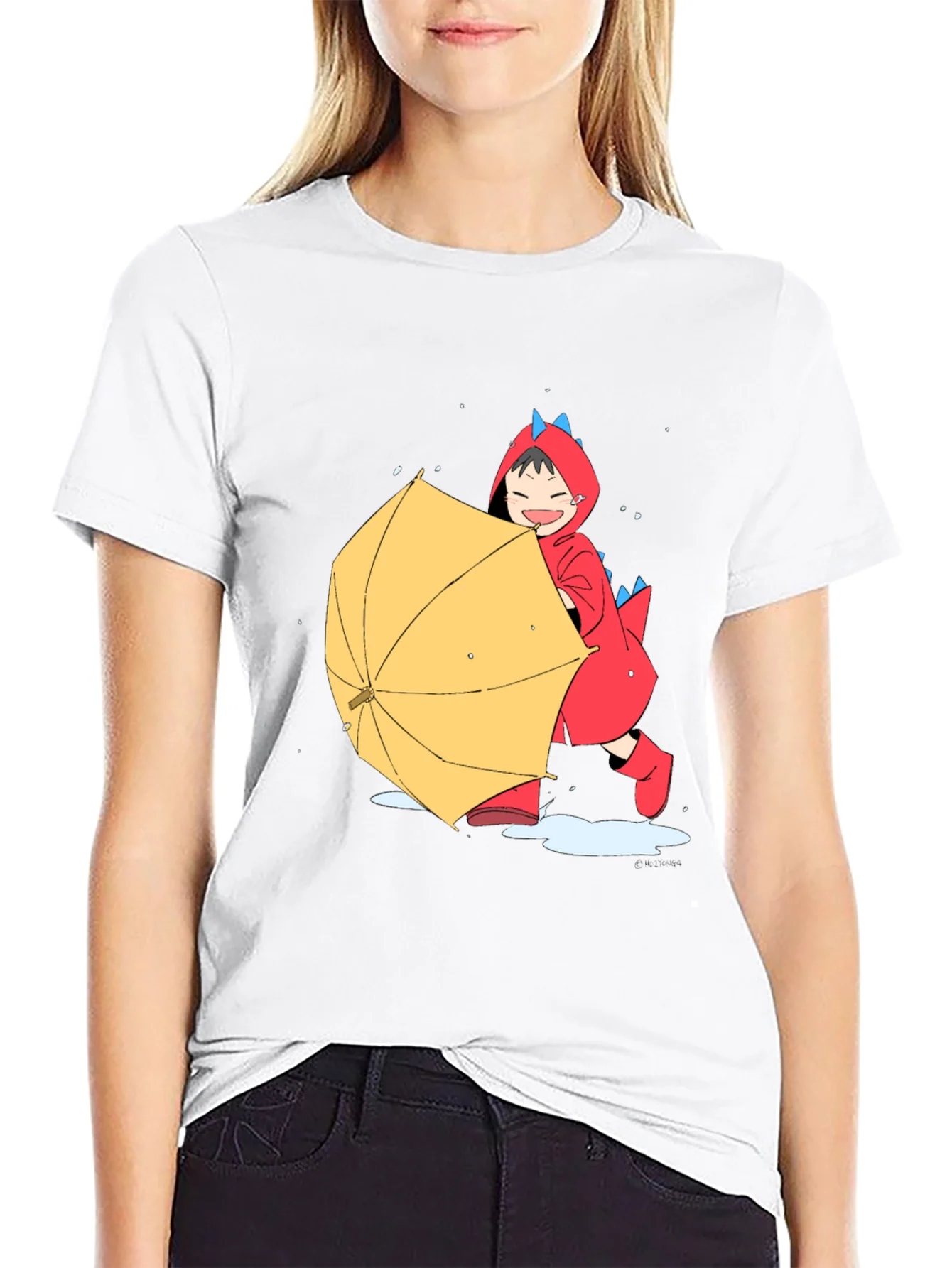 Rebbecca Dino Rain Fun T-Shirt