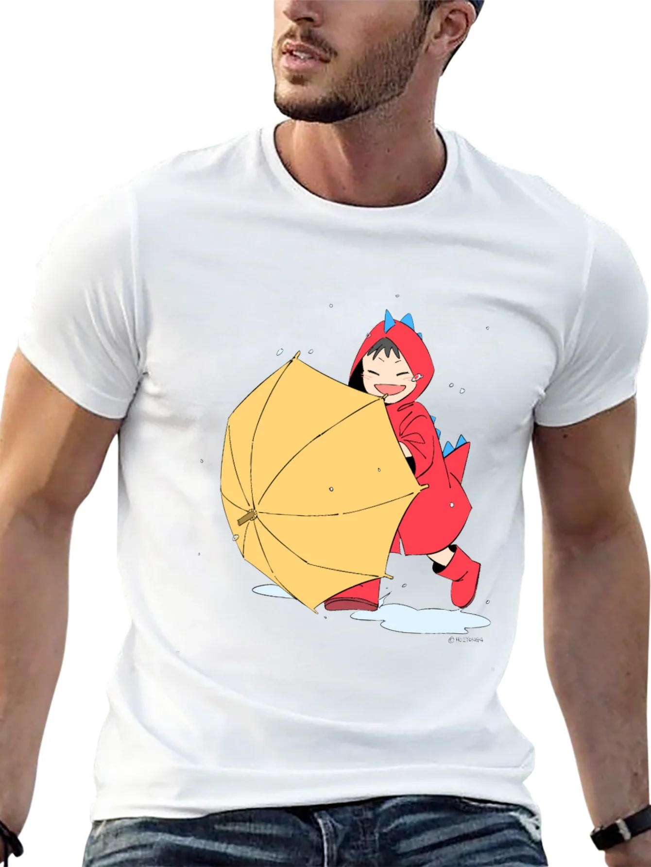 Rebbecca Dino Rain Fun T-Shirt