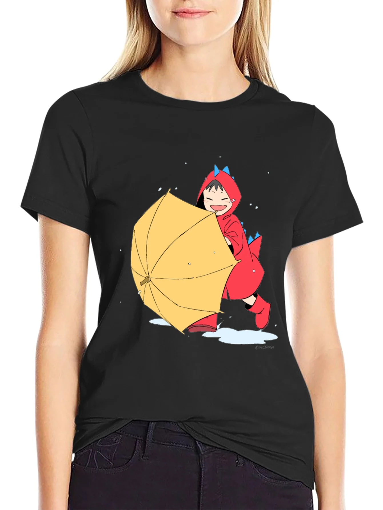 Rebbecca Dino Rain Fun T-Shirt