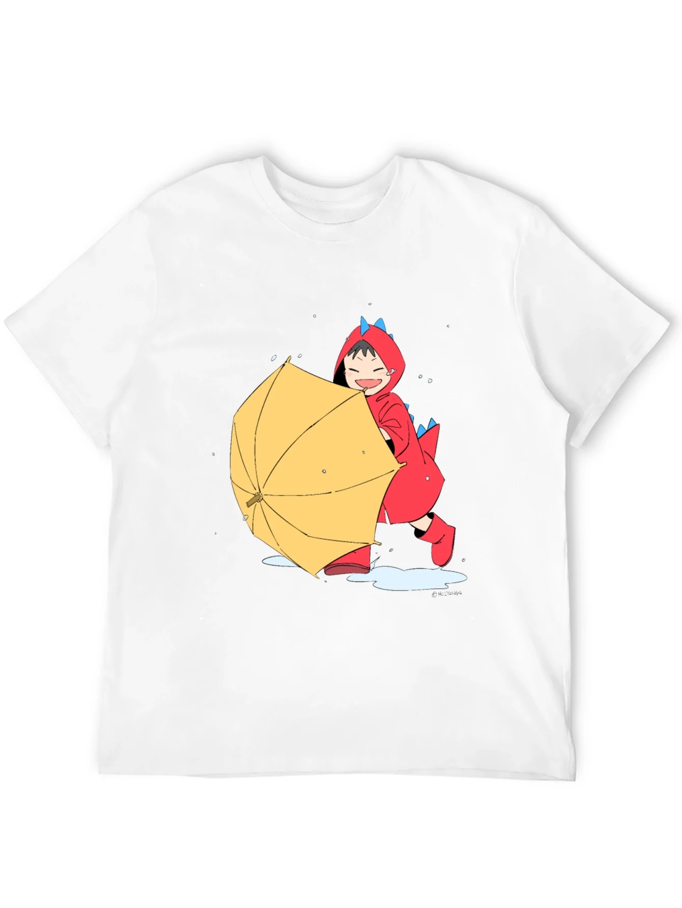 Rebbecca Dino Rain Fun T-Shirt