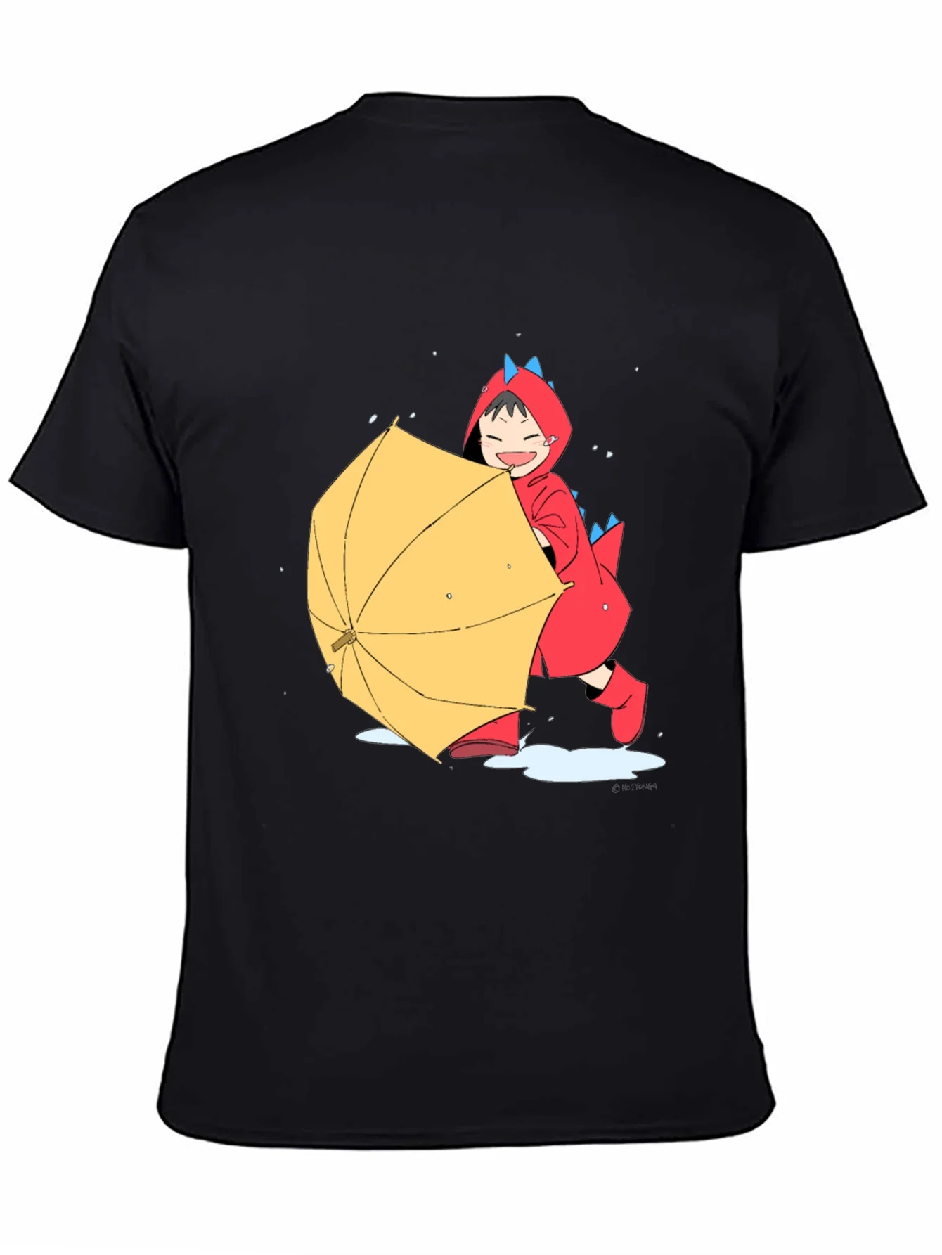 Rebbecca Dino Rain Fun T-Shirt