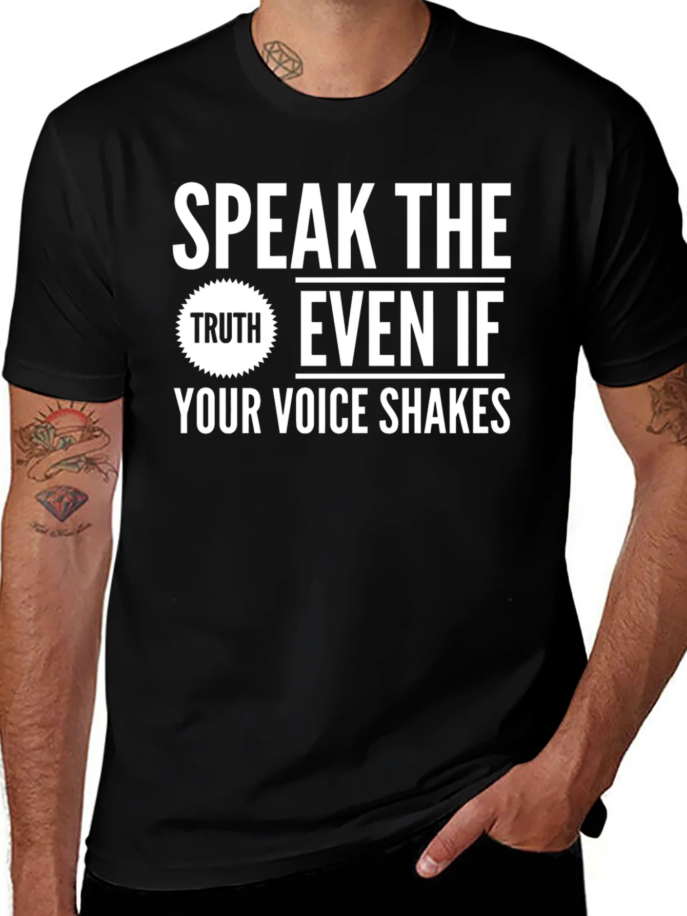 Rebbecca Speak The Truth Graphic T-Shirt
