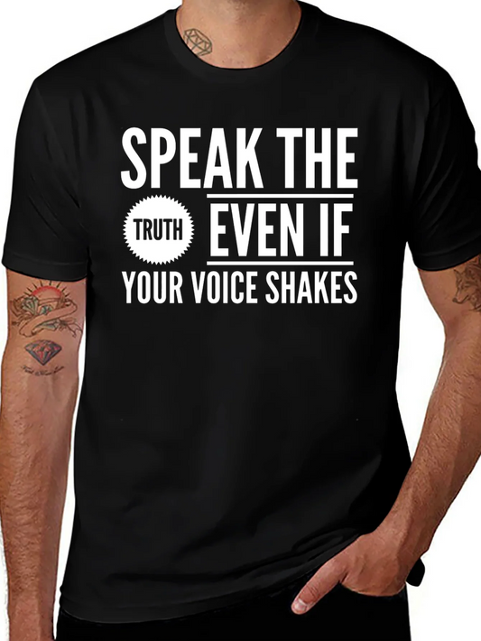 Rebbecca Speak The Truth Graphic T-Shirt