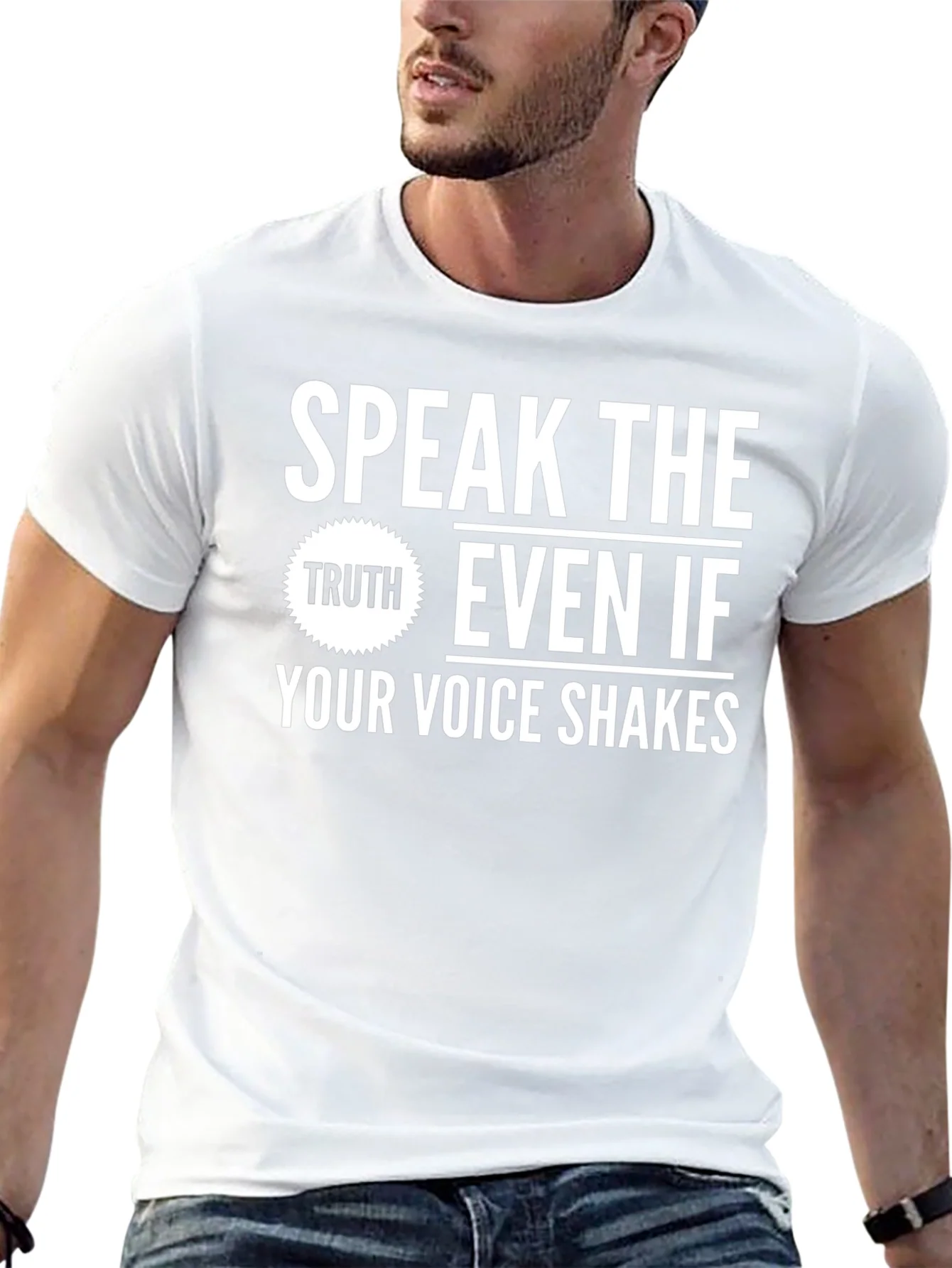 Rebbecca Speak The Truth Graphic T-Shirt