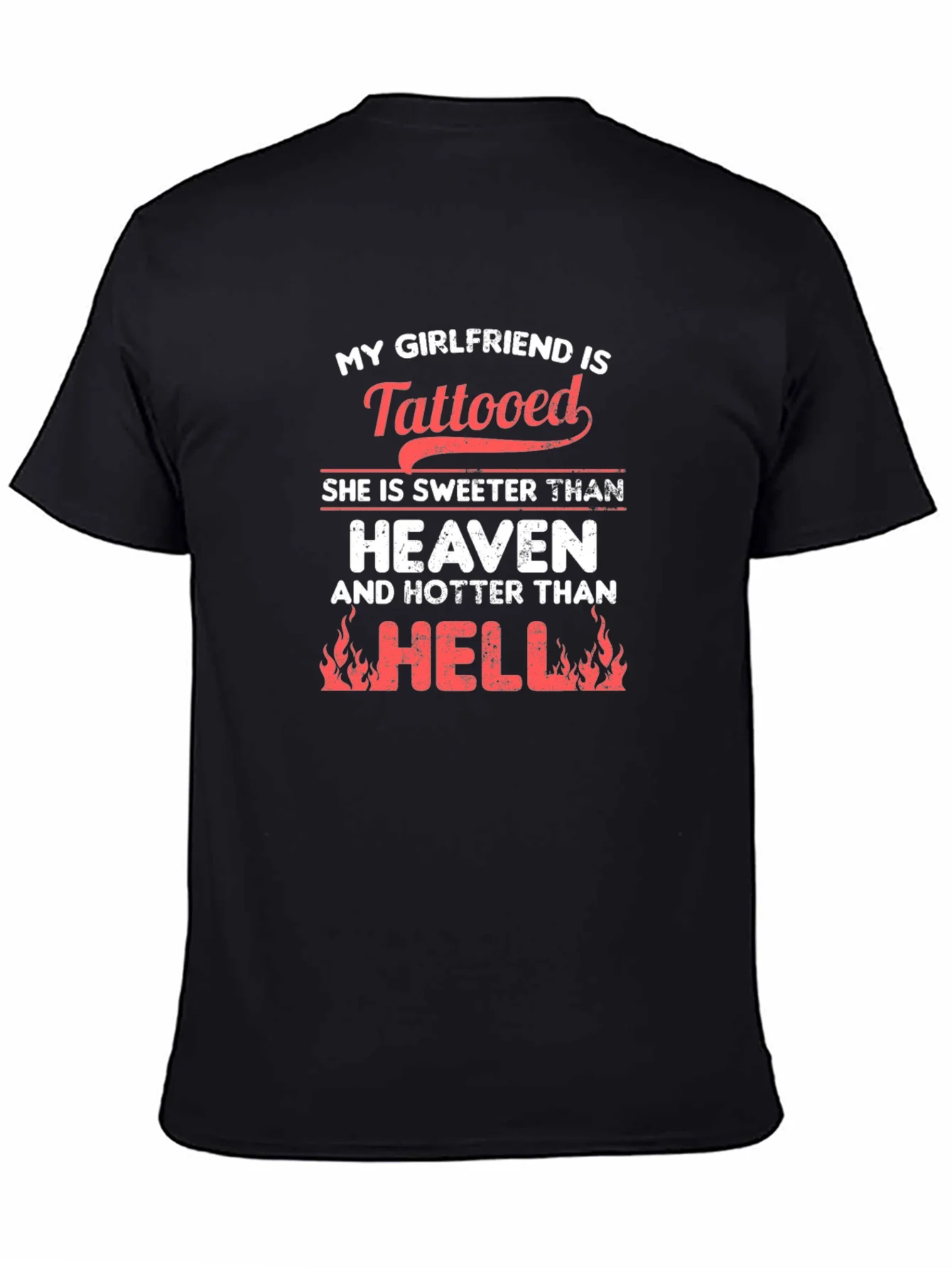 Rebbecca Tattooed Girlfriend Humor T-Shirt