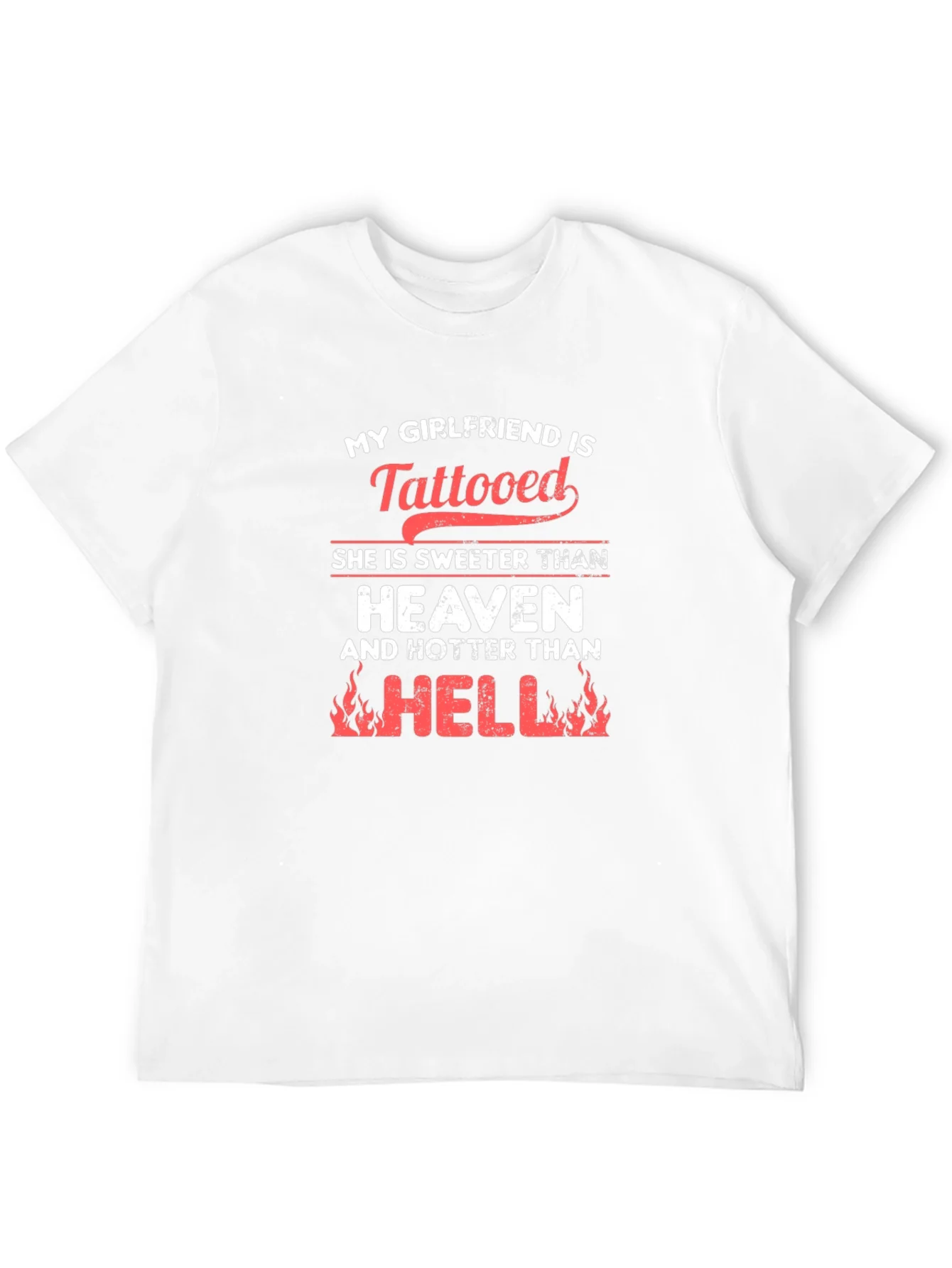 Rebbecca Tattooed Girlfriend Humor T-Shirt