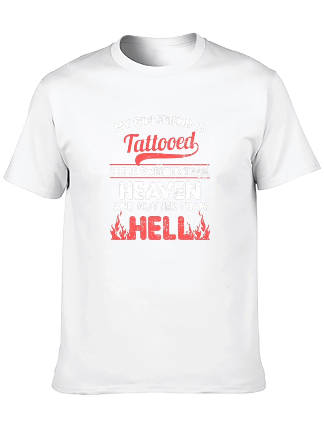 Rebbecca Tattooed Girlfriend Humor T-Shirt