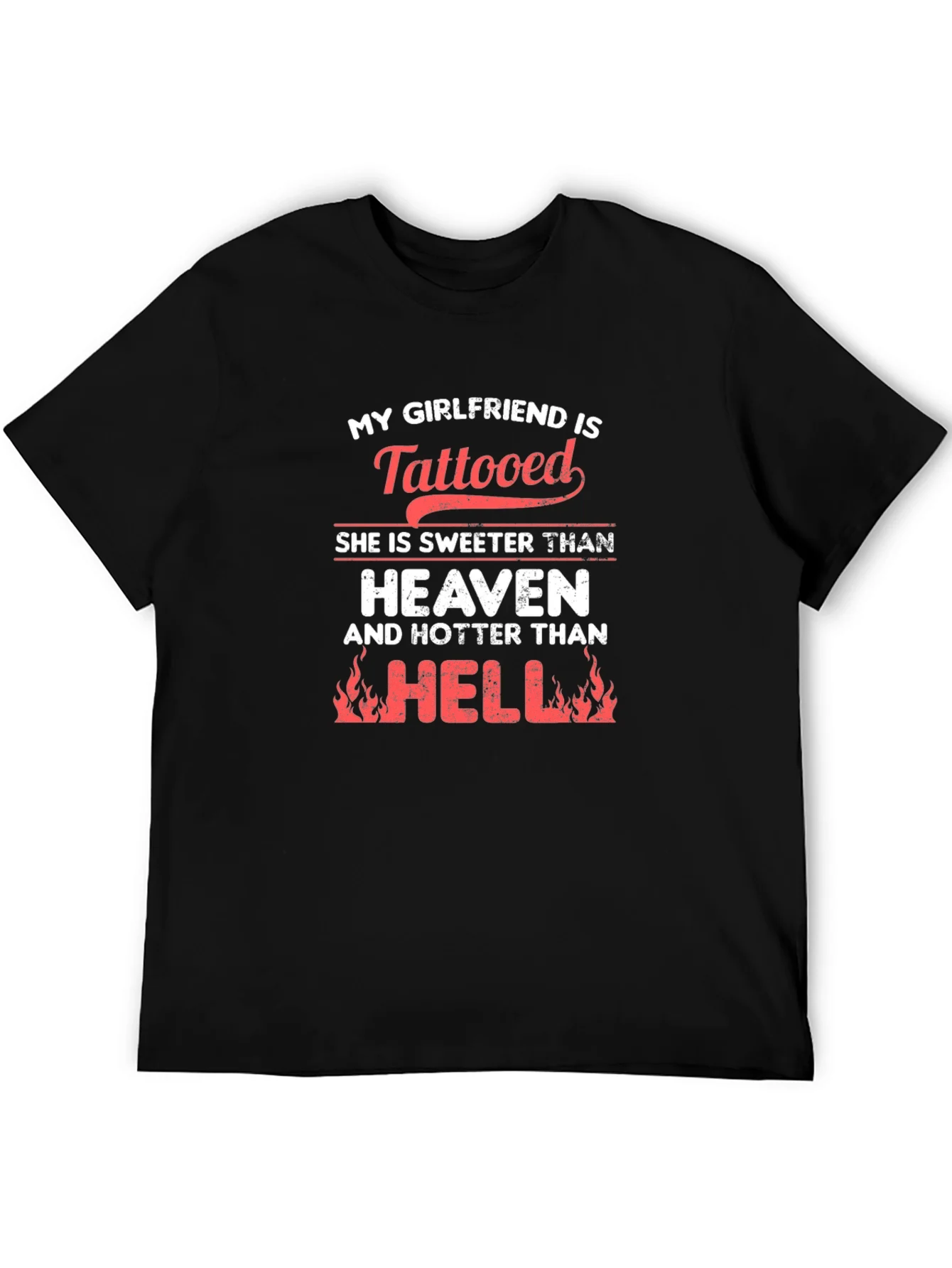 Rebbecca Tattooed Girlfriend Humor T-Shirt