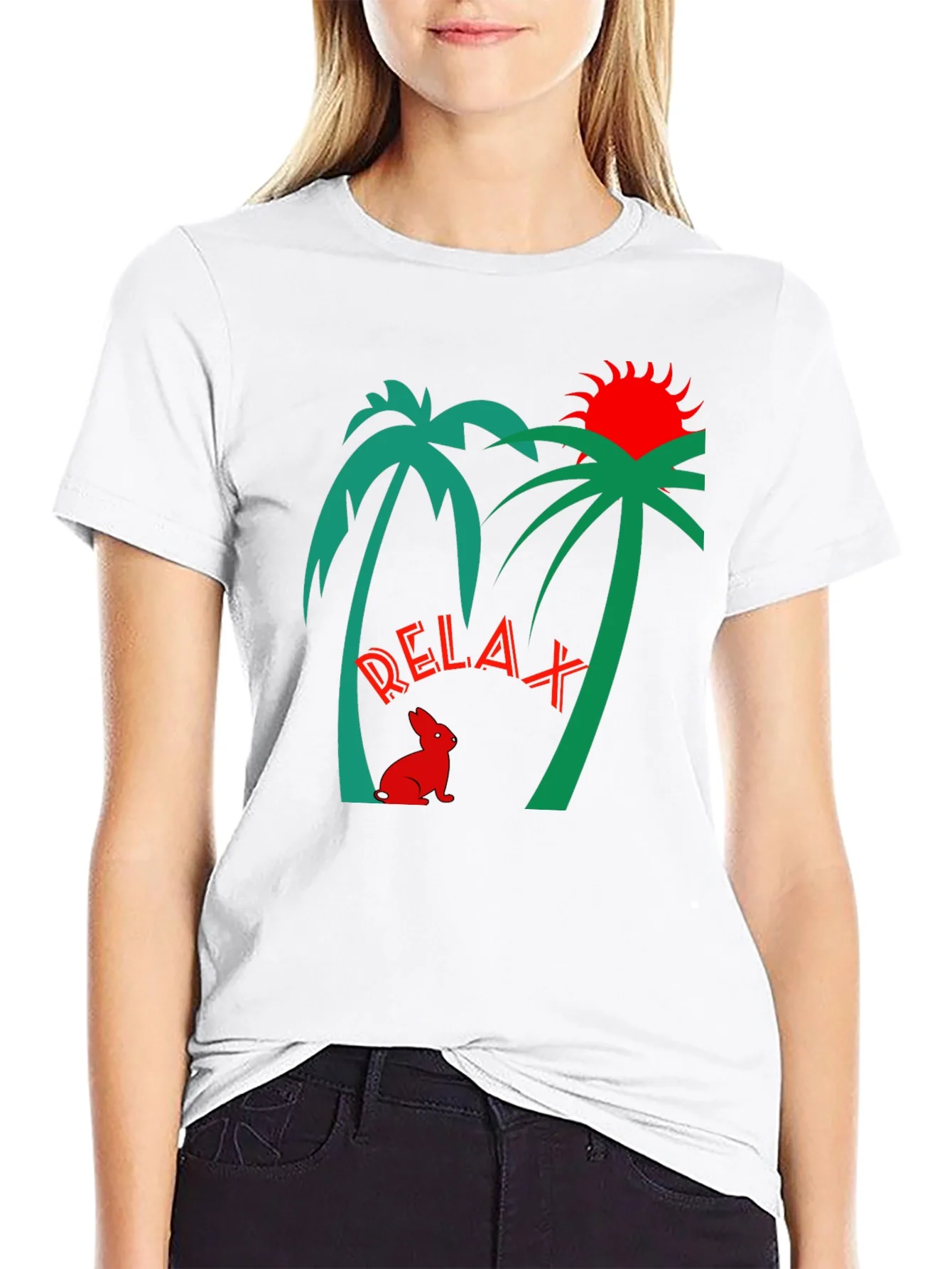 Camiseta Relax Tropical para Hombre