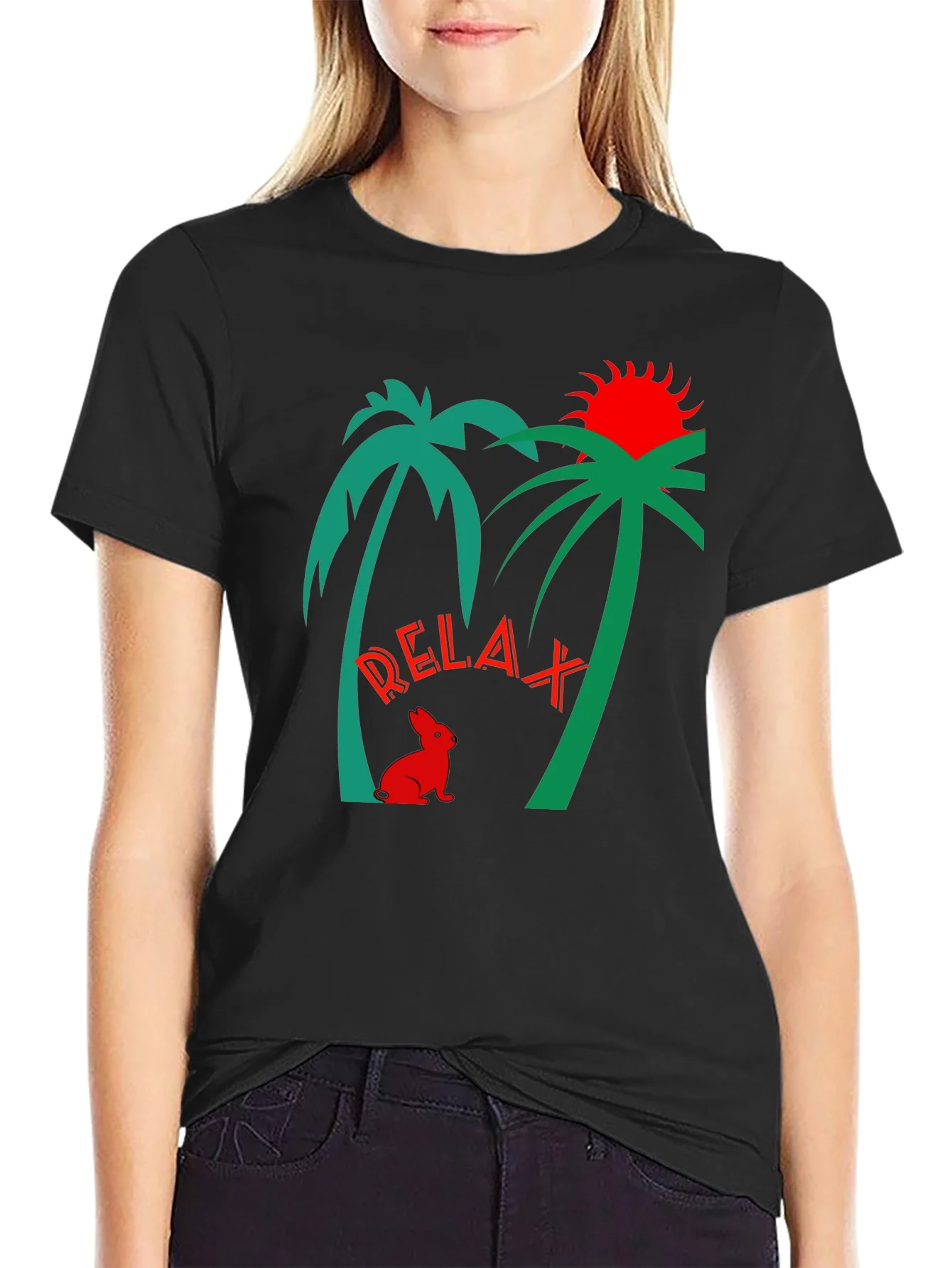 Camiseta Relax Tropical para Hombre