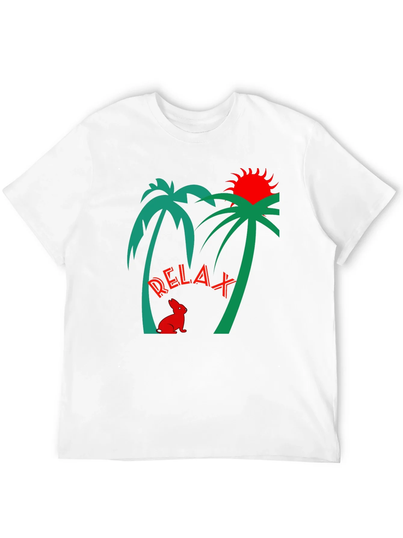 Camiseta Relax Tropical para Hombre