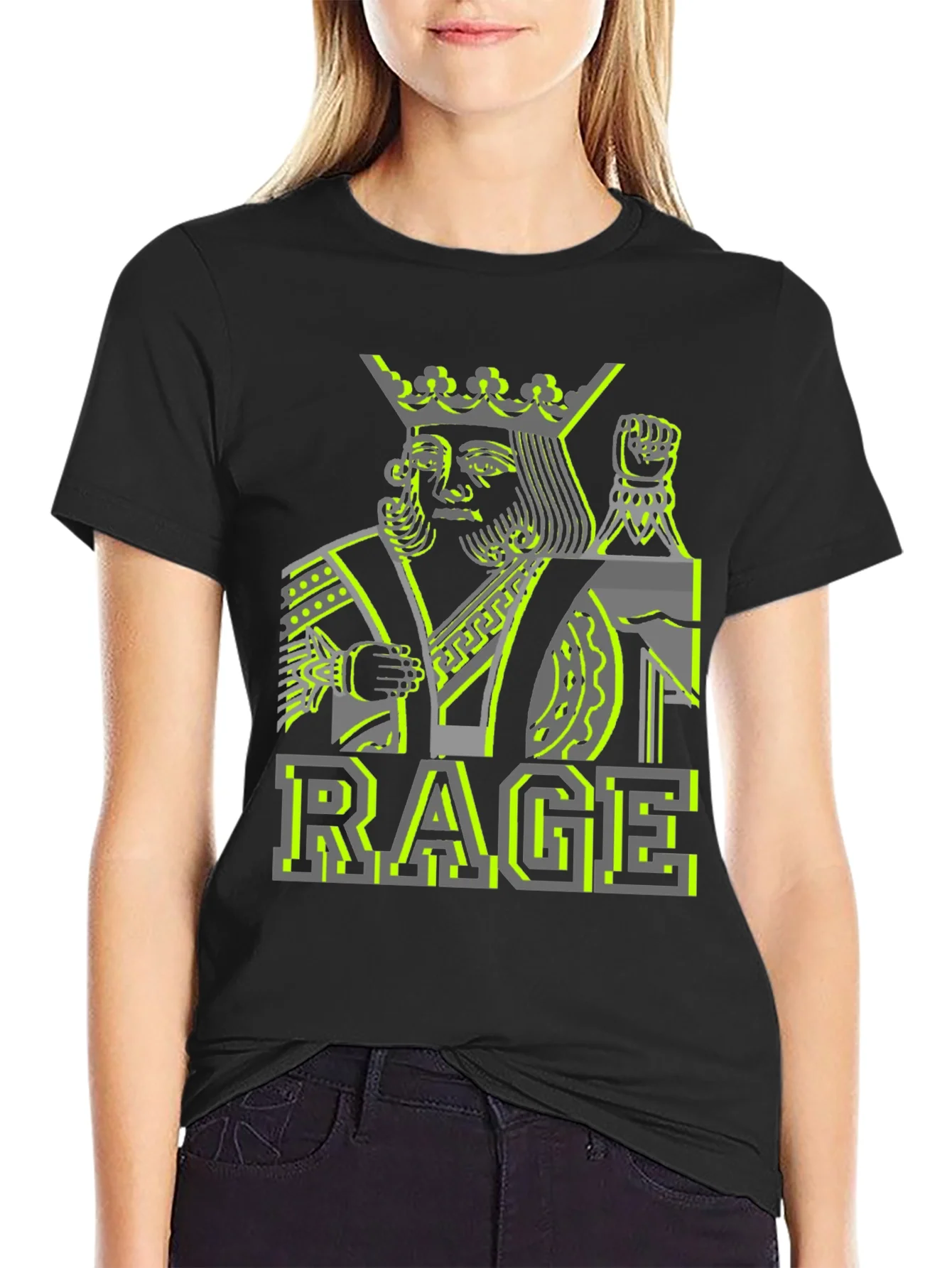 Rebbecca RAGE Graphic T-Shirt - King of Rage Design