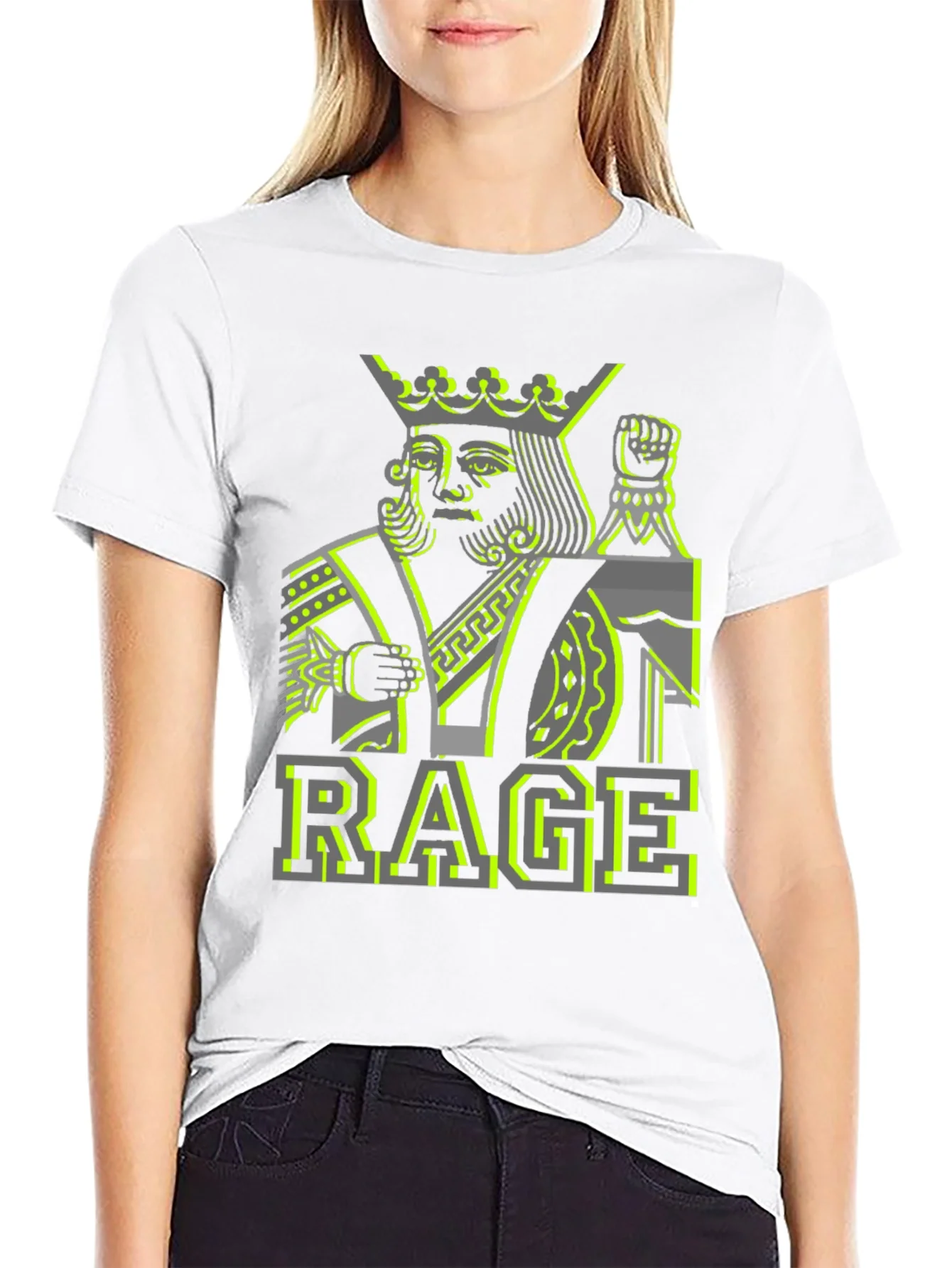 Rebbecca RAGE Graphic T-Shirt - King of Rage Design