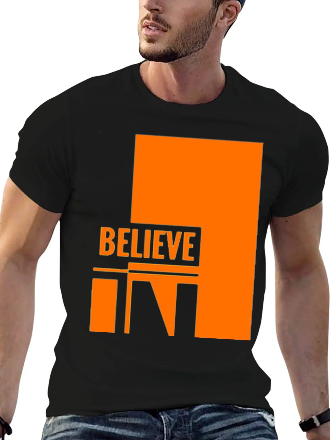 Rebbecca Believe In T-Shirt - Modern Graphic Tee