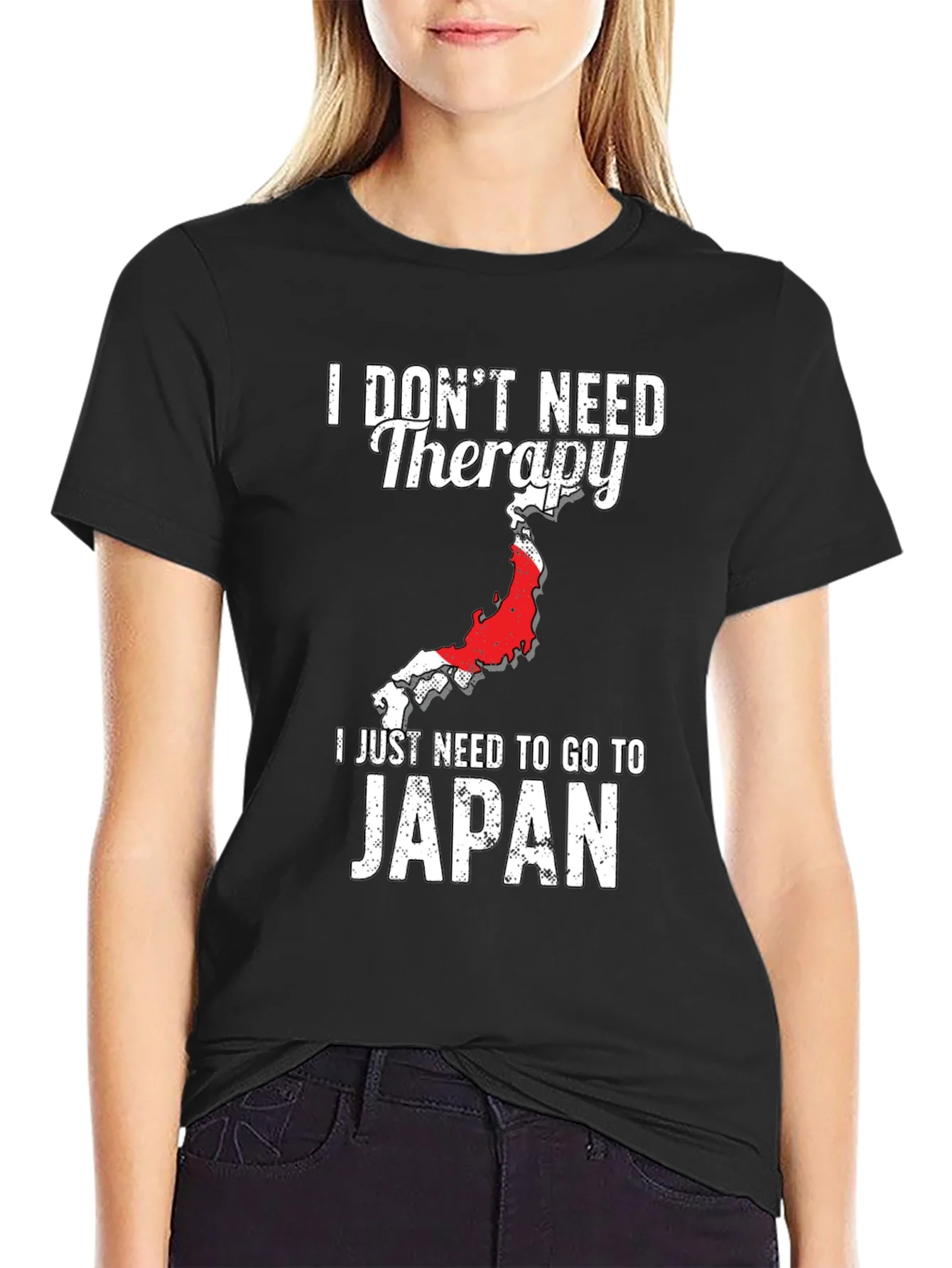 Camiseta I Dont Need Therapy I Need Japan
