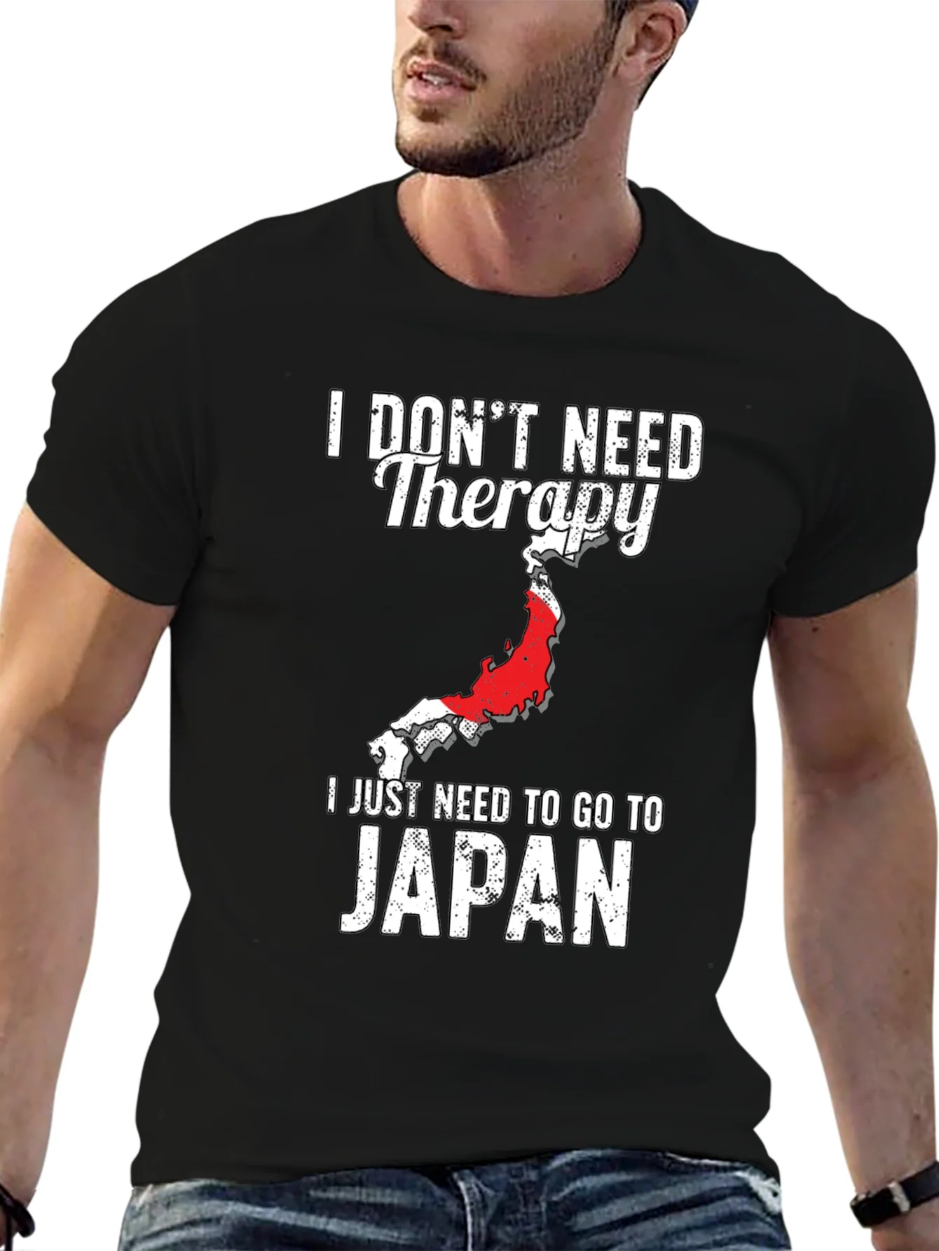 Camiseta I Dont Need Therapy I Need Japan