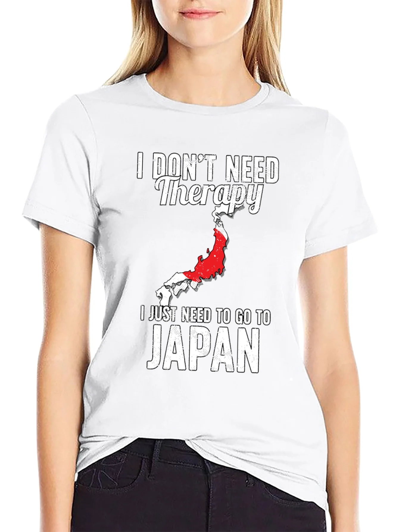 Camiseta I Dont Need Therapy I Need Japan