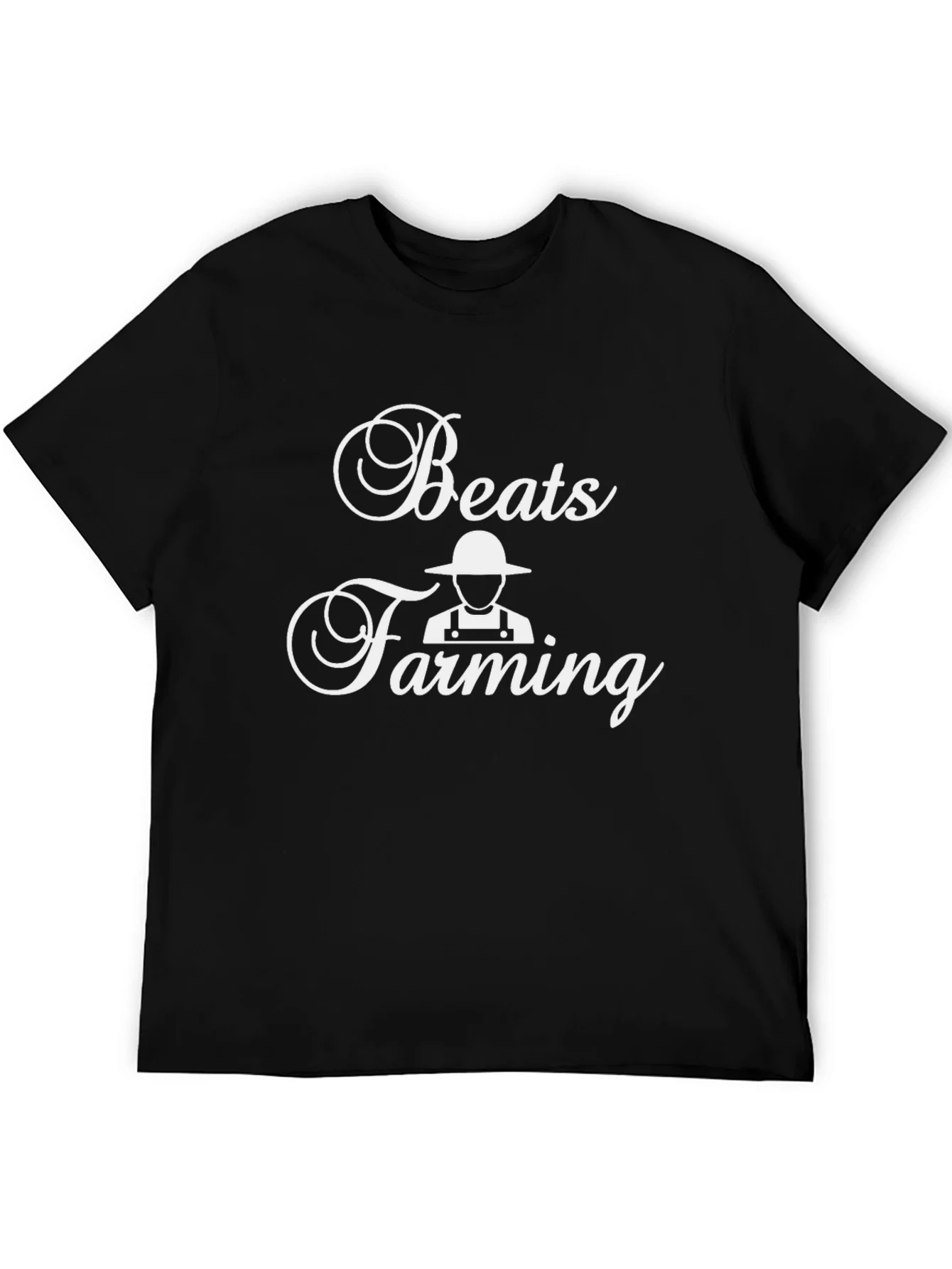 Rebbecca Beats Funny Farmer T-Shirt - Unique Graphic Tee