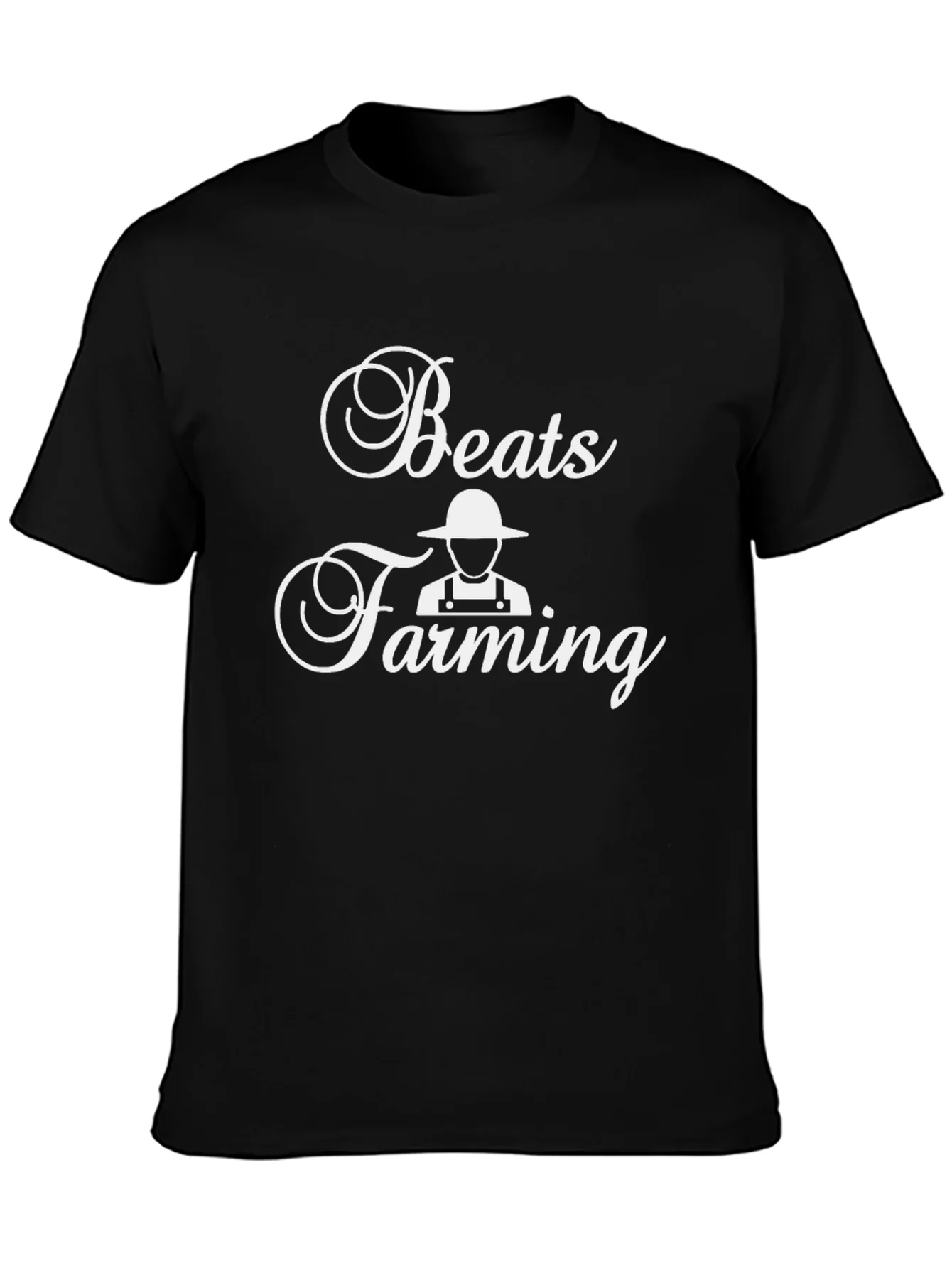 Rebbecca Beats Funny Farmer T-Shirt - Unique Graphic Tee