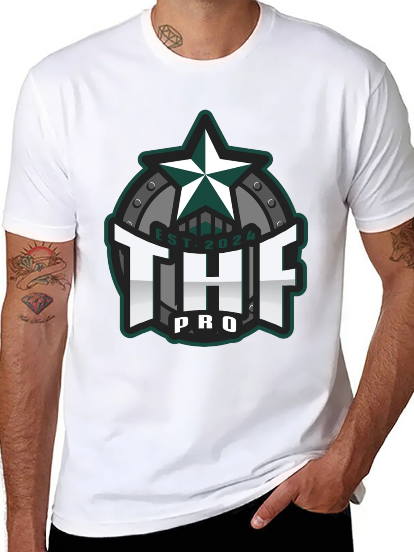 Rebbecca THF Pro Black Graphic Tee