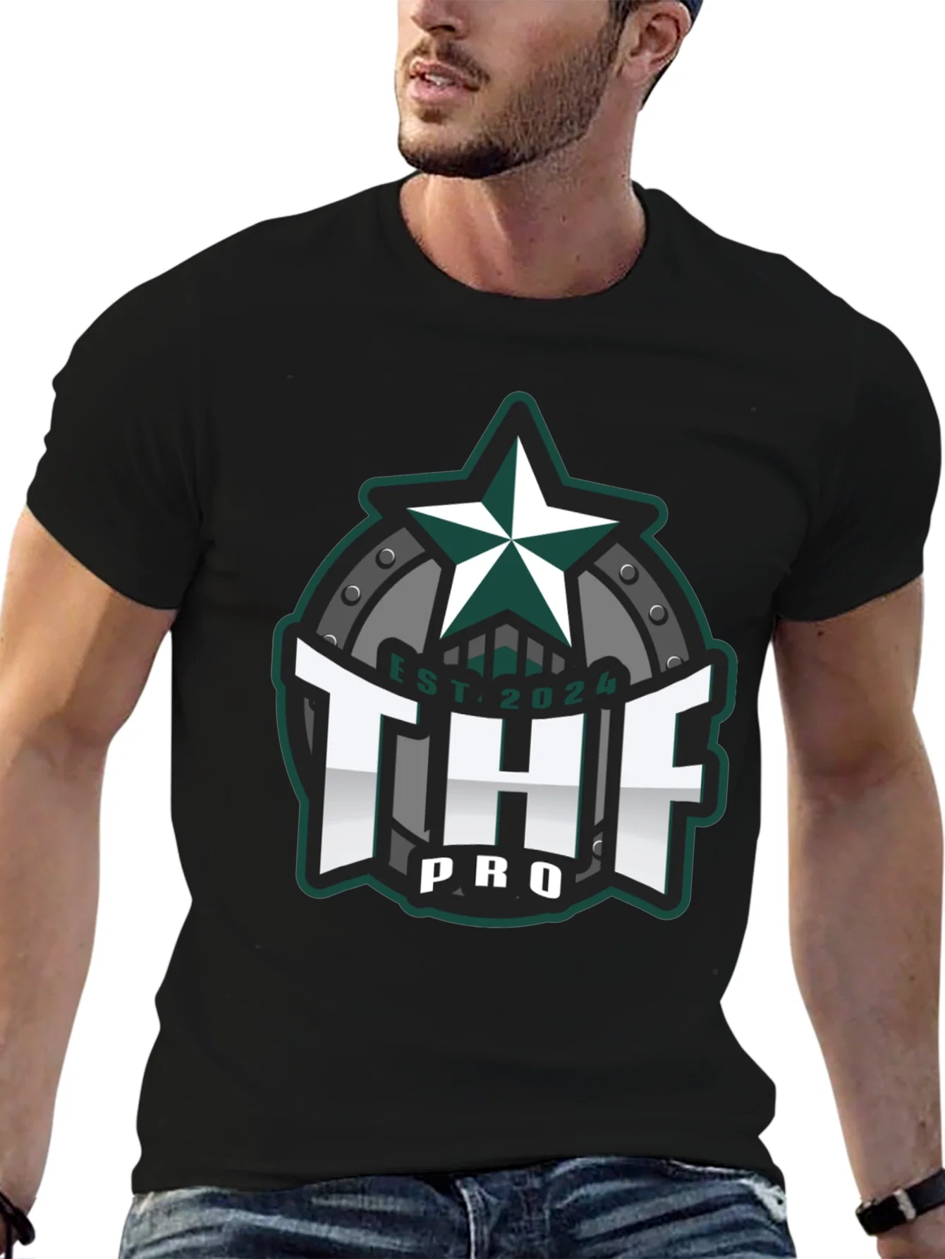Rebbecca THF Pro Black Graphic Tee