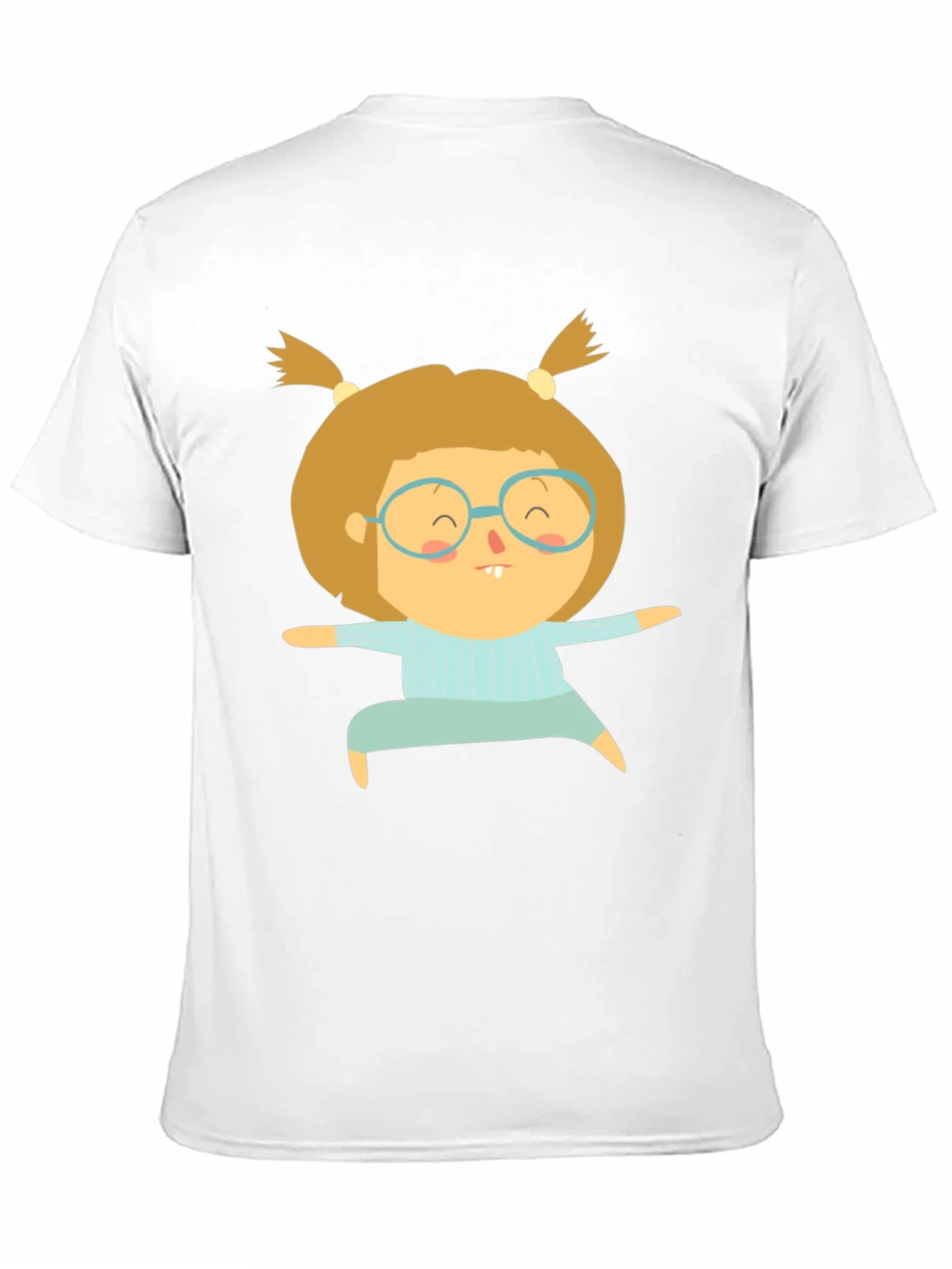 Camiseta Negra con Dise?o de Ni?a Yoga