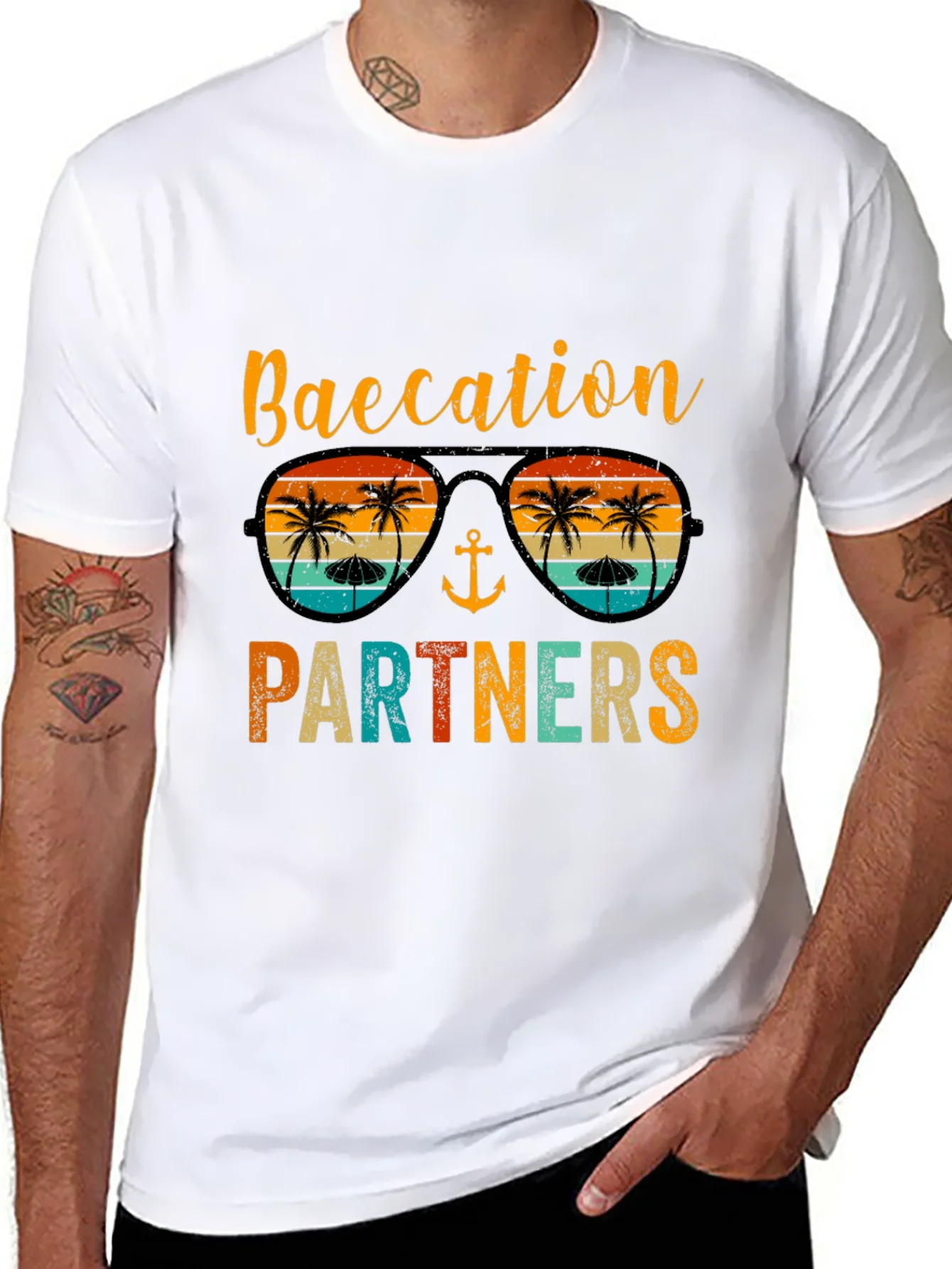 Rebbecca Vacation Partners Graphic Tee - Beach Trip Ready!