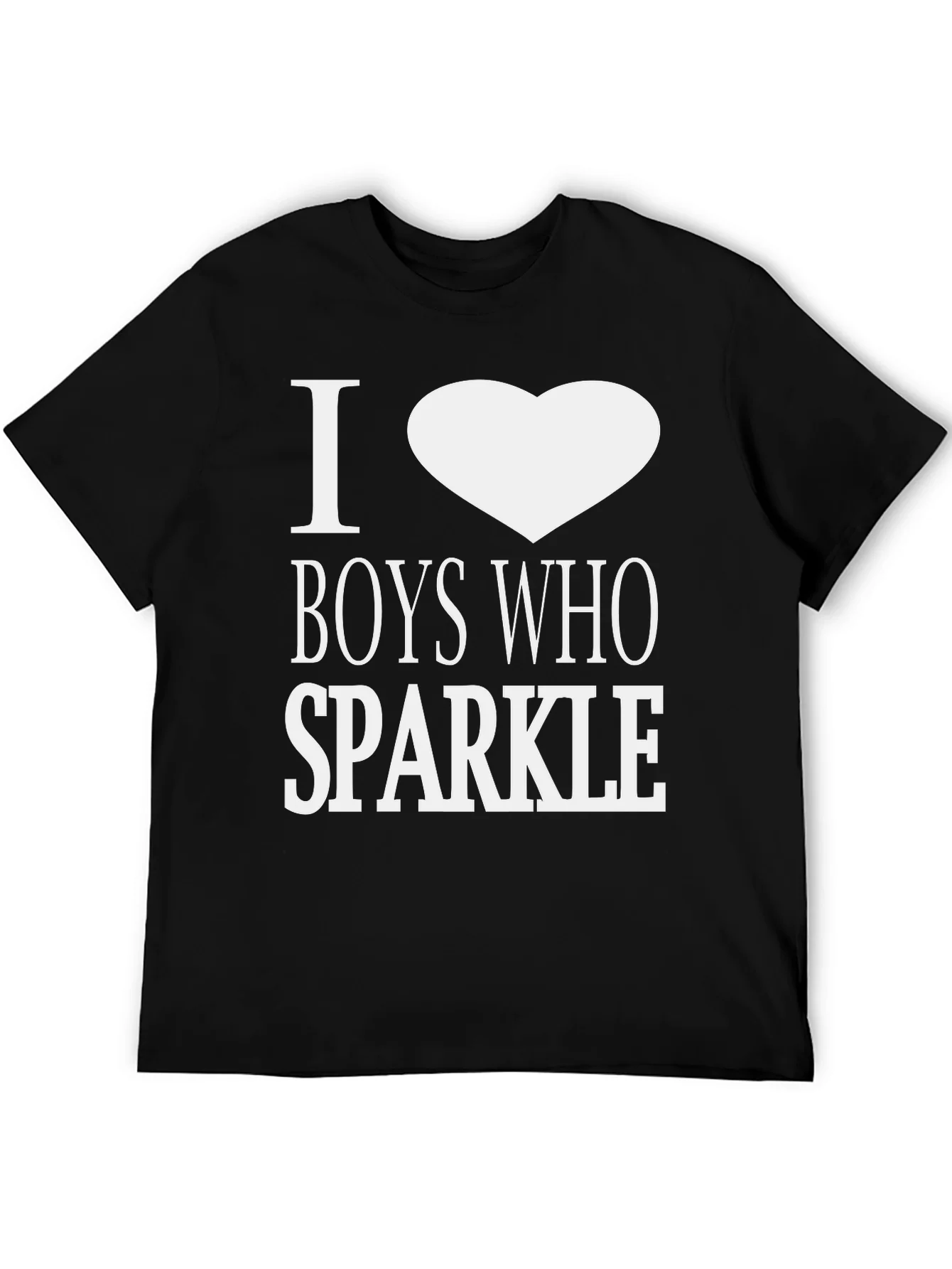 Camiseta Negra I ?? Boys Who Sparkle