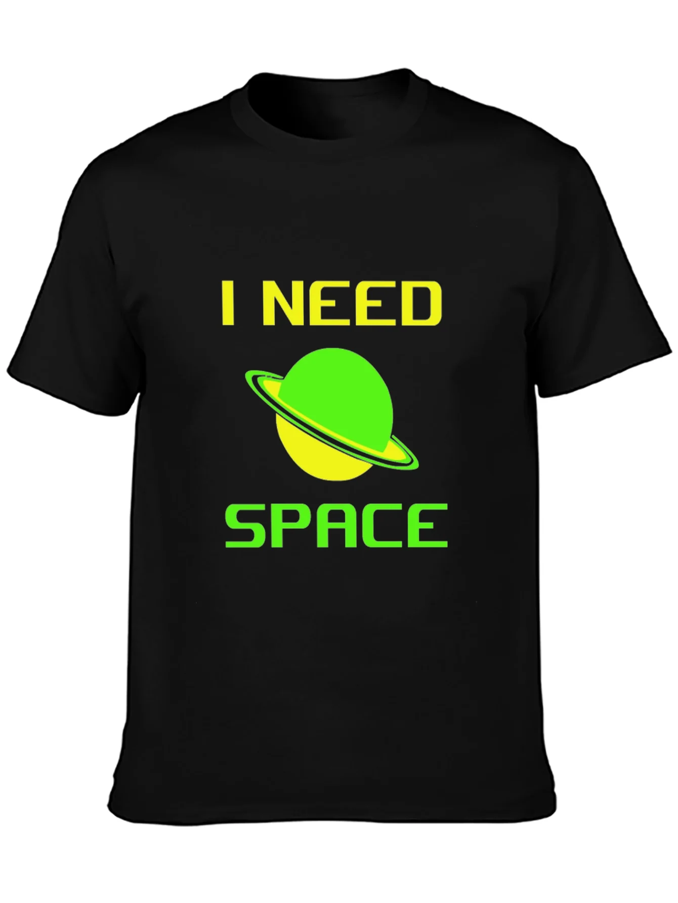 Rebbecca I Need Space T-Shirt - Saturn Design