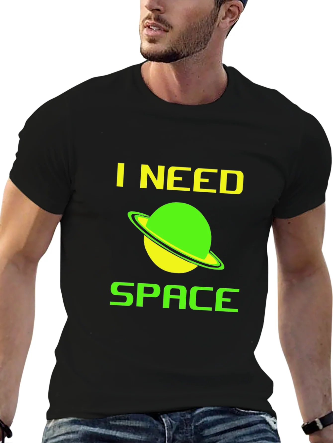 Rebbecca I Need Space T-Shirt - Saturn Design