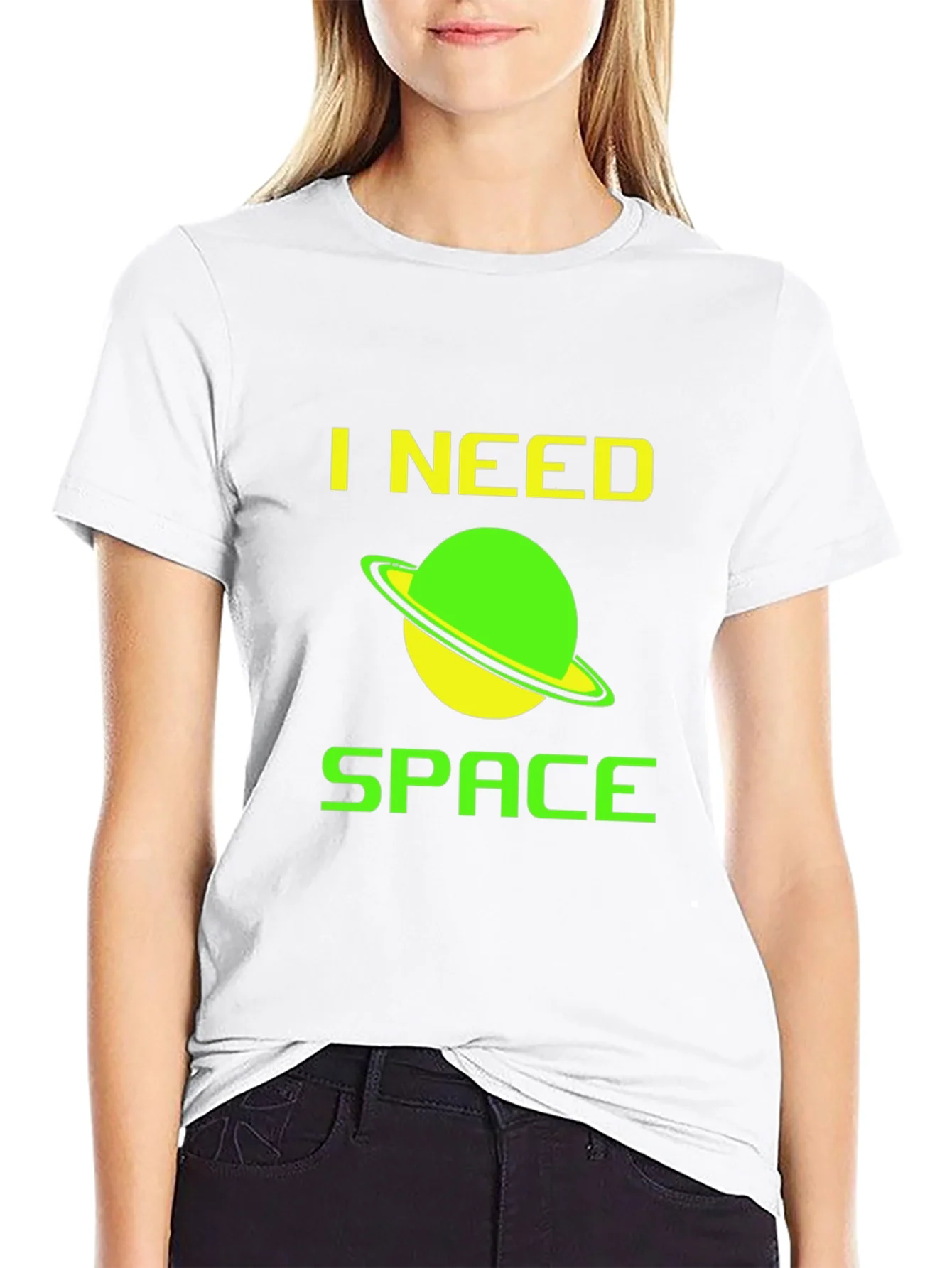 Rebbecca I Need Space T-Shirt - Saturn Design