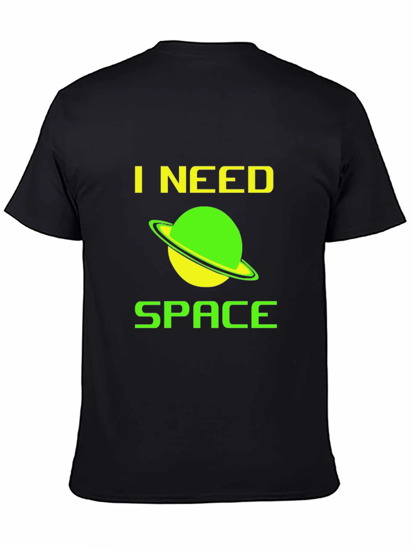 Rebbecca I Need Space T-Shirt - Saturn Design