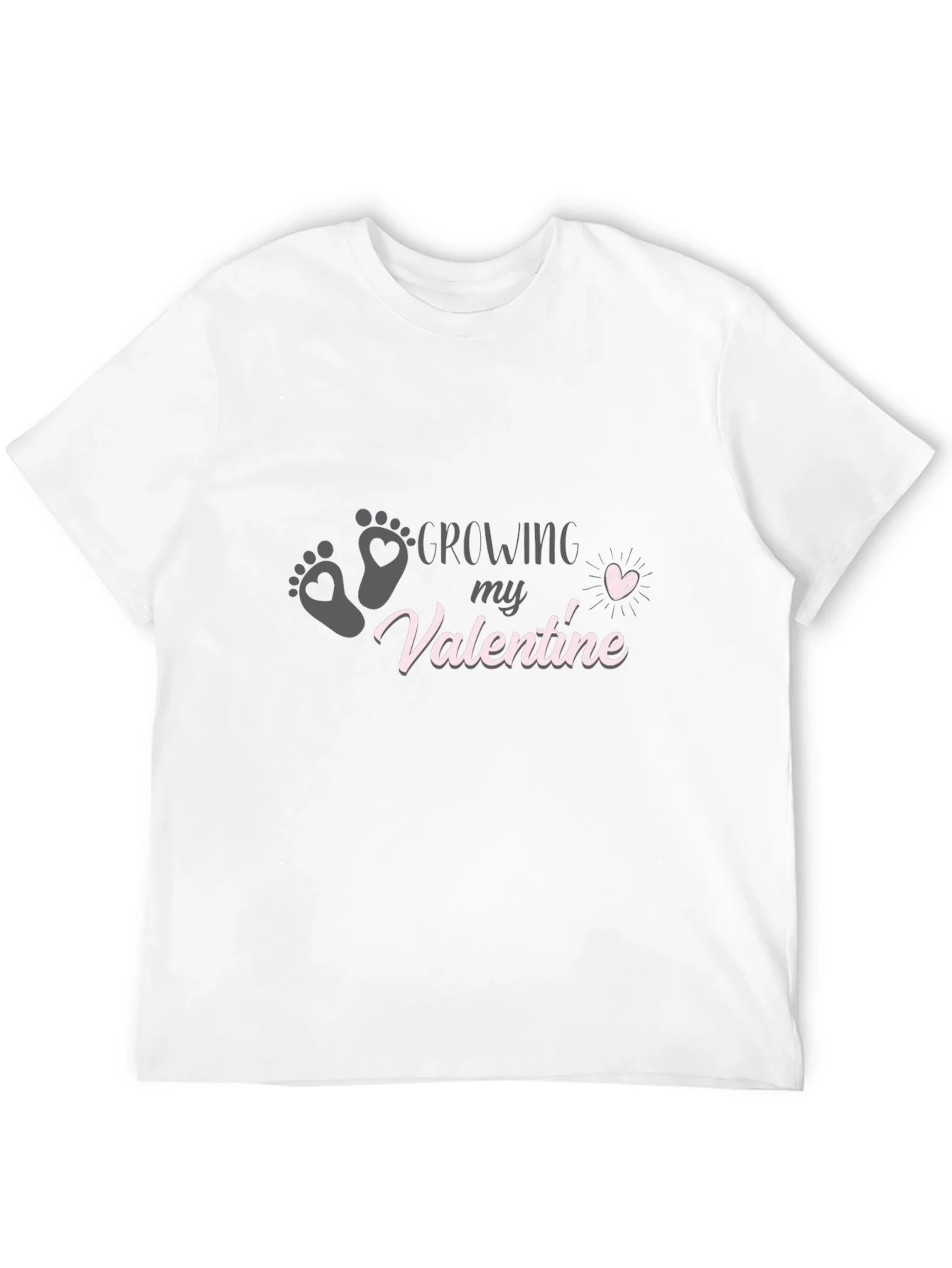 Camiseta Negra Growing my Valentine