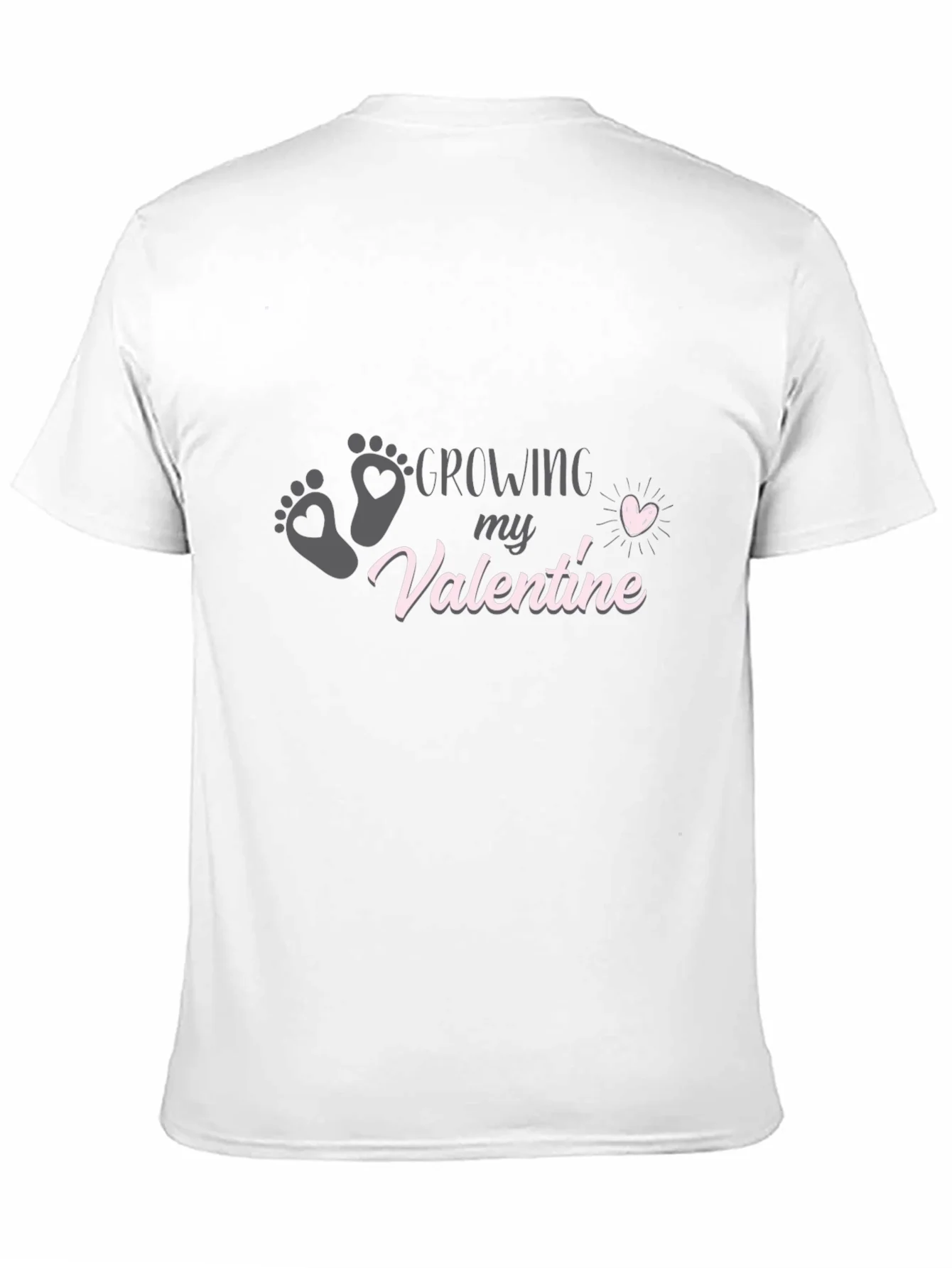 Camiseta Negra Growing my Valentine