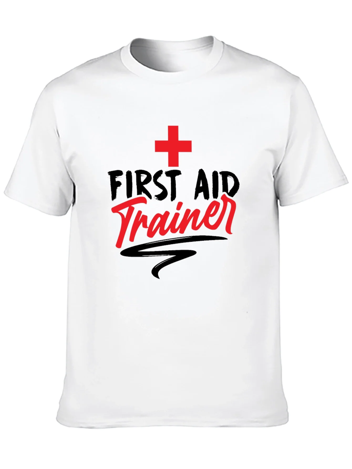 Camiseta Negra Entrenador Primeros Auxilios